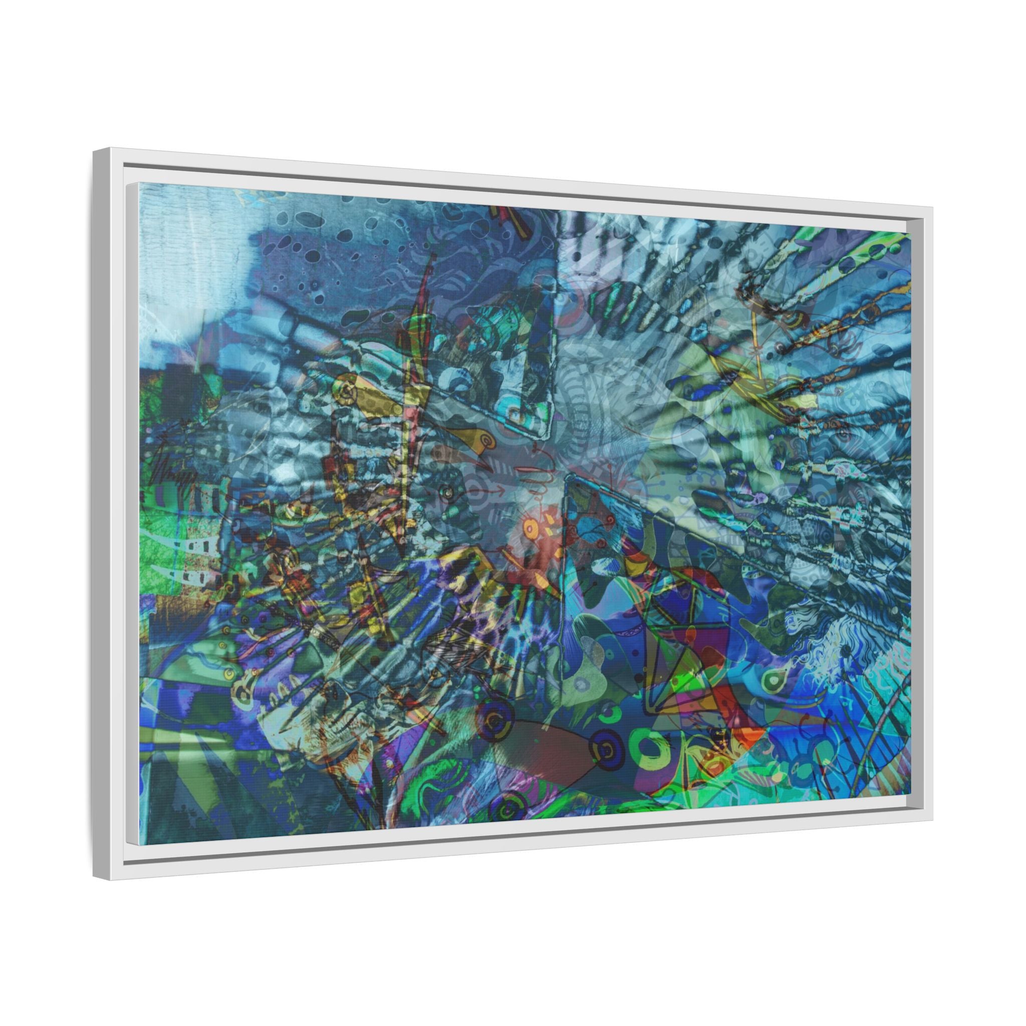 LucindaForevz21 Matte Canvas Framed Art