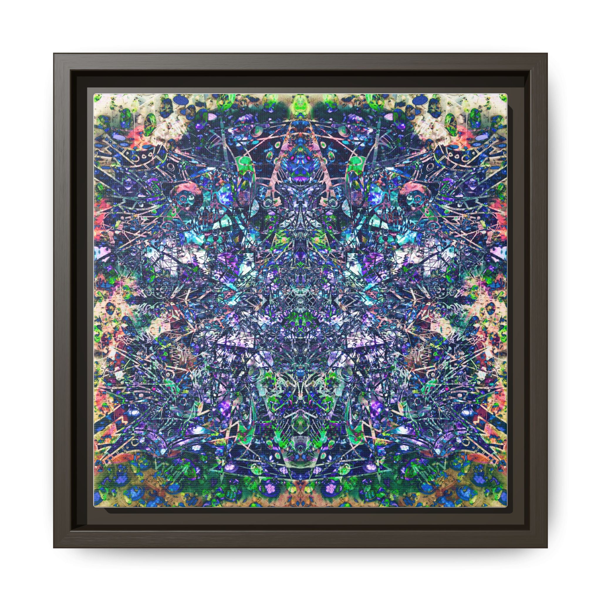 KAWABONGA Matte Canvas, Framed (Multi-color)