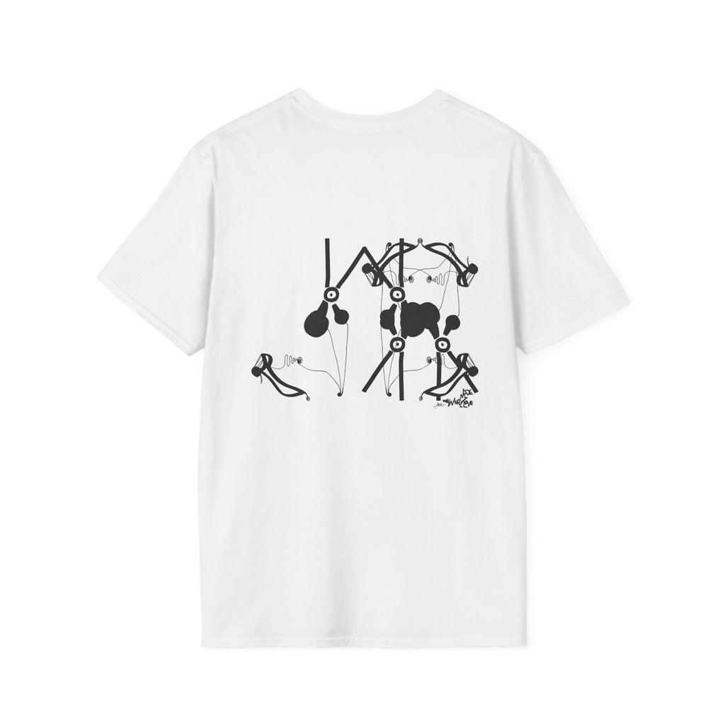 Dot Meets Dot Unisex Softstyle T-Shirt