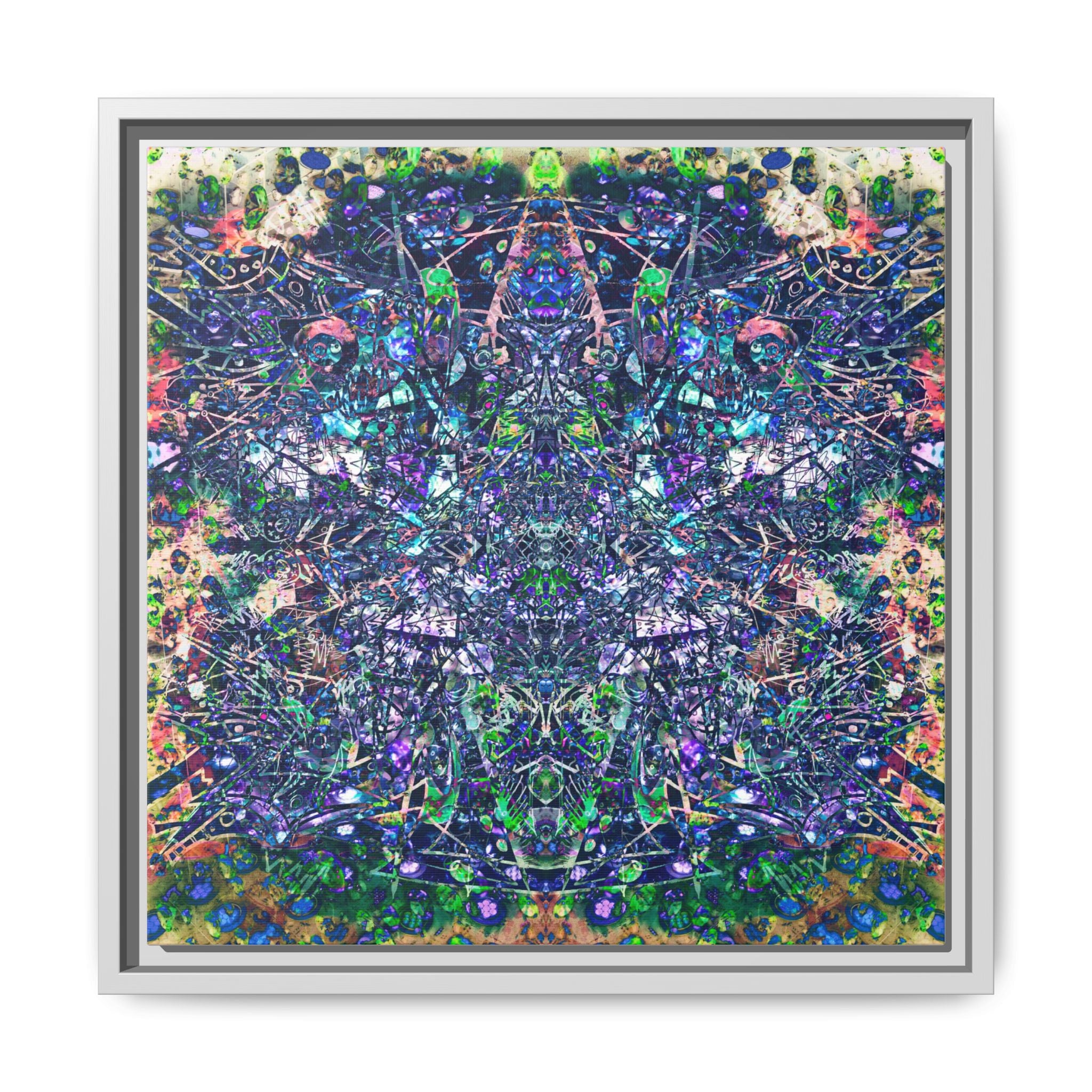 KAWABONGA Matte Canvas, Framed (Multi-color)