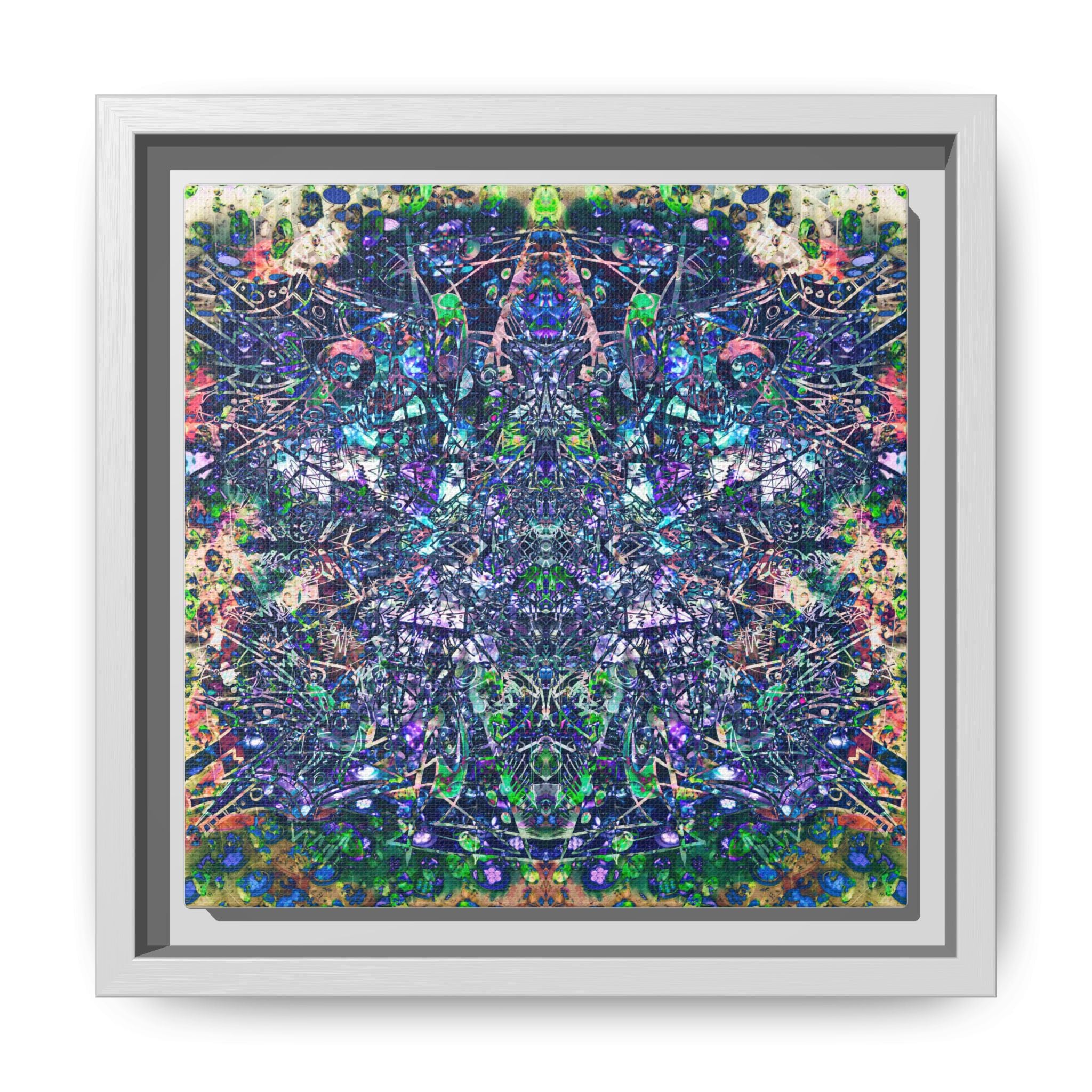 KAWABONGA Matte Canvas, Framed (Multi-color)