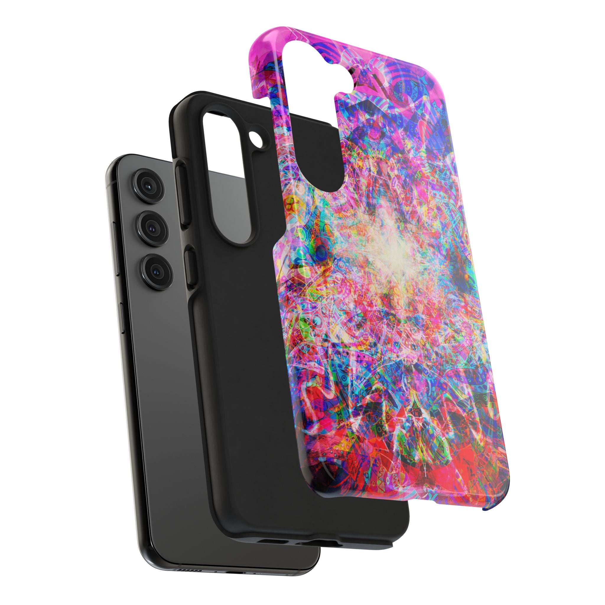Arashaya Phone Case – Colorful Abstract Protective Cover