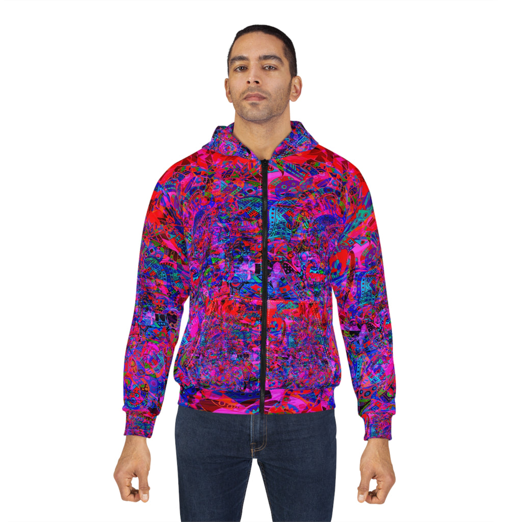 Portal Mush Unisex Zip Hoodie