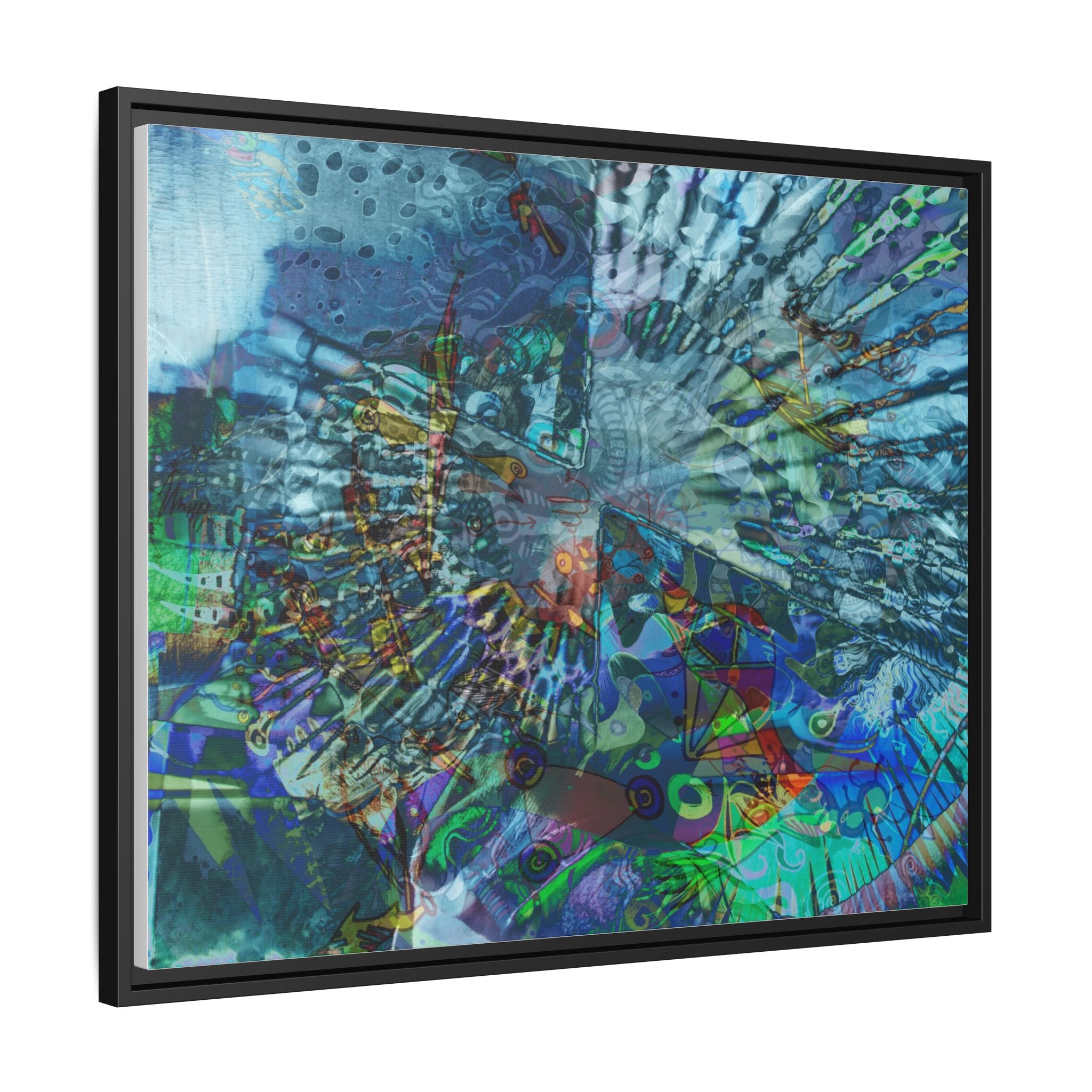 LucindaForevz21 Matte Canvas Framed Art