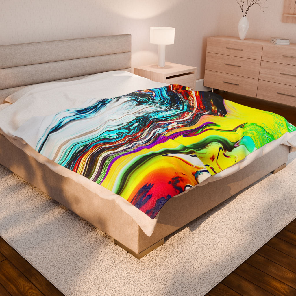 Slip And Slide Plush Blanket