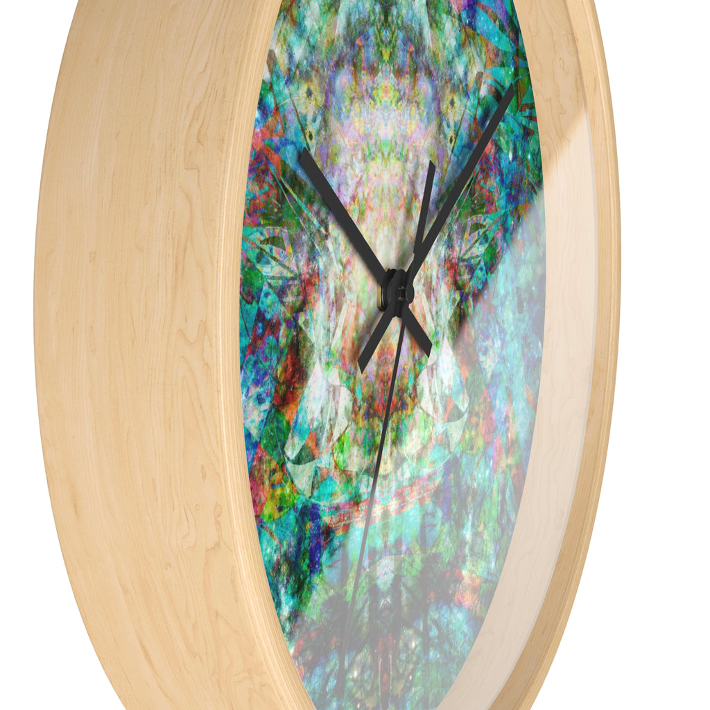 Face Glue Galaxy Hyperdimensional Pin Ball Wall Clock
