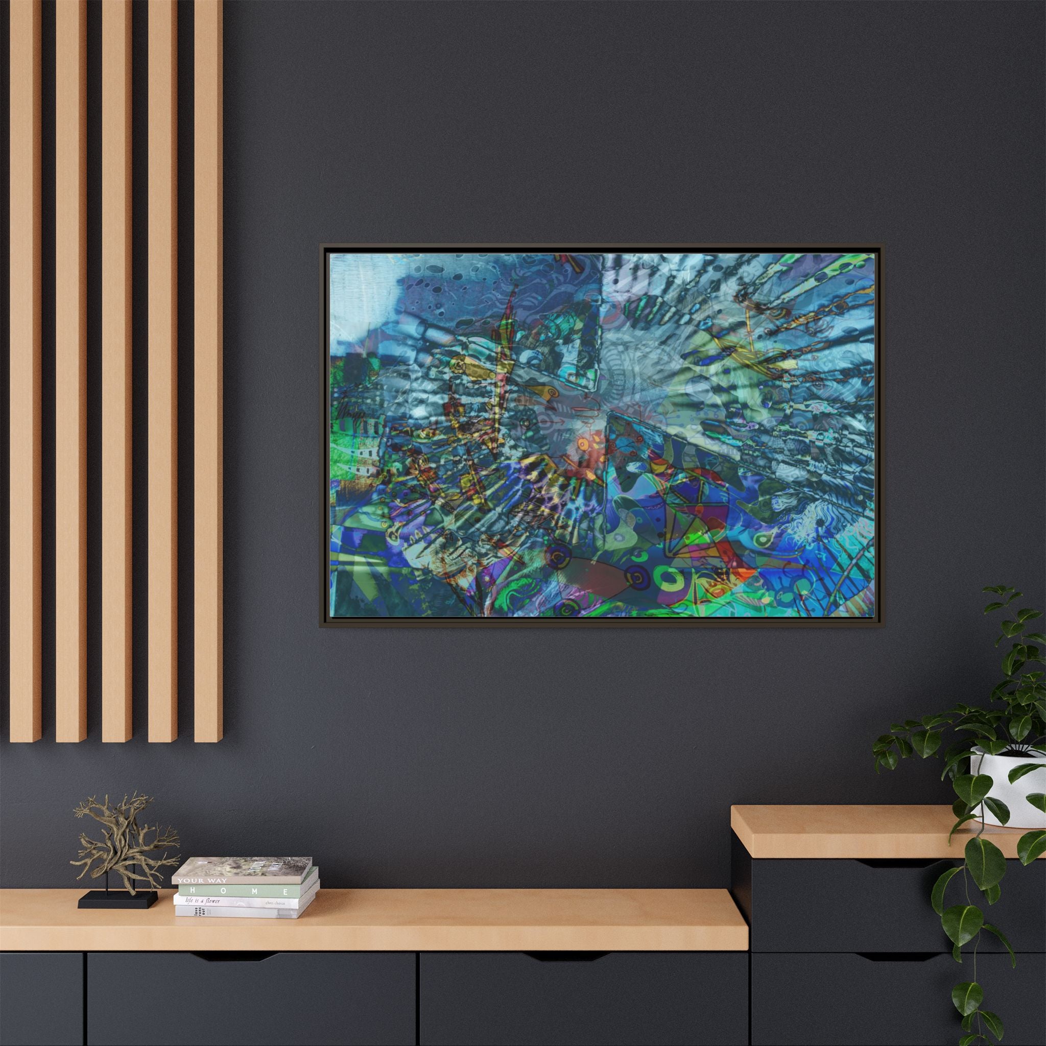 LucindaForevz21 Matte Canvas Framed Art