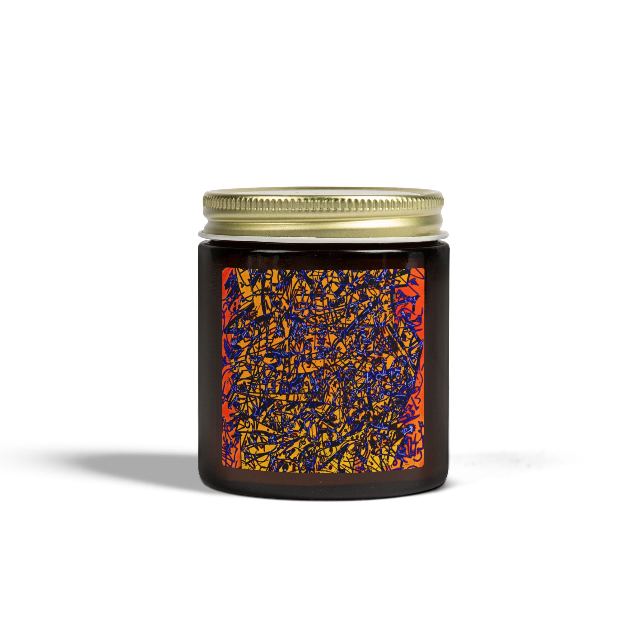 The Real Time Is Now 2015 - Coconut Apricot Scented Candle — Small Glass Jar (4oz/9oz)