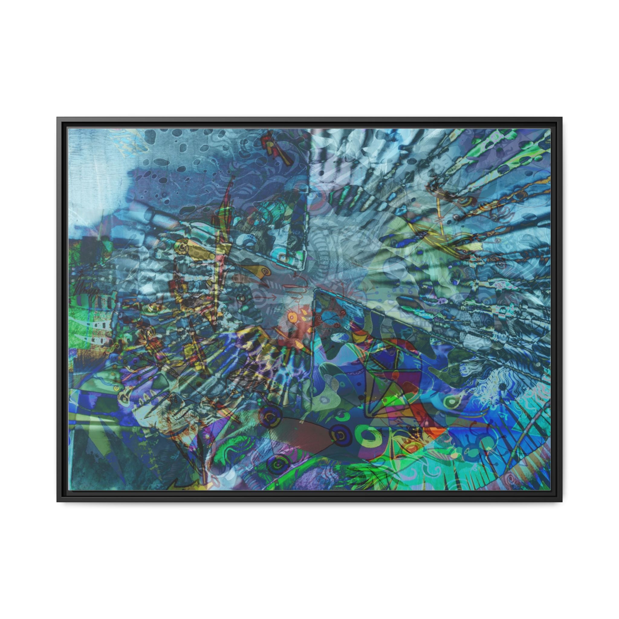 LucindaForevz21 Matte Canvas Framed Art