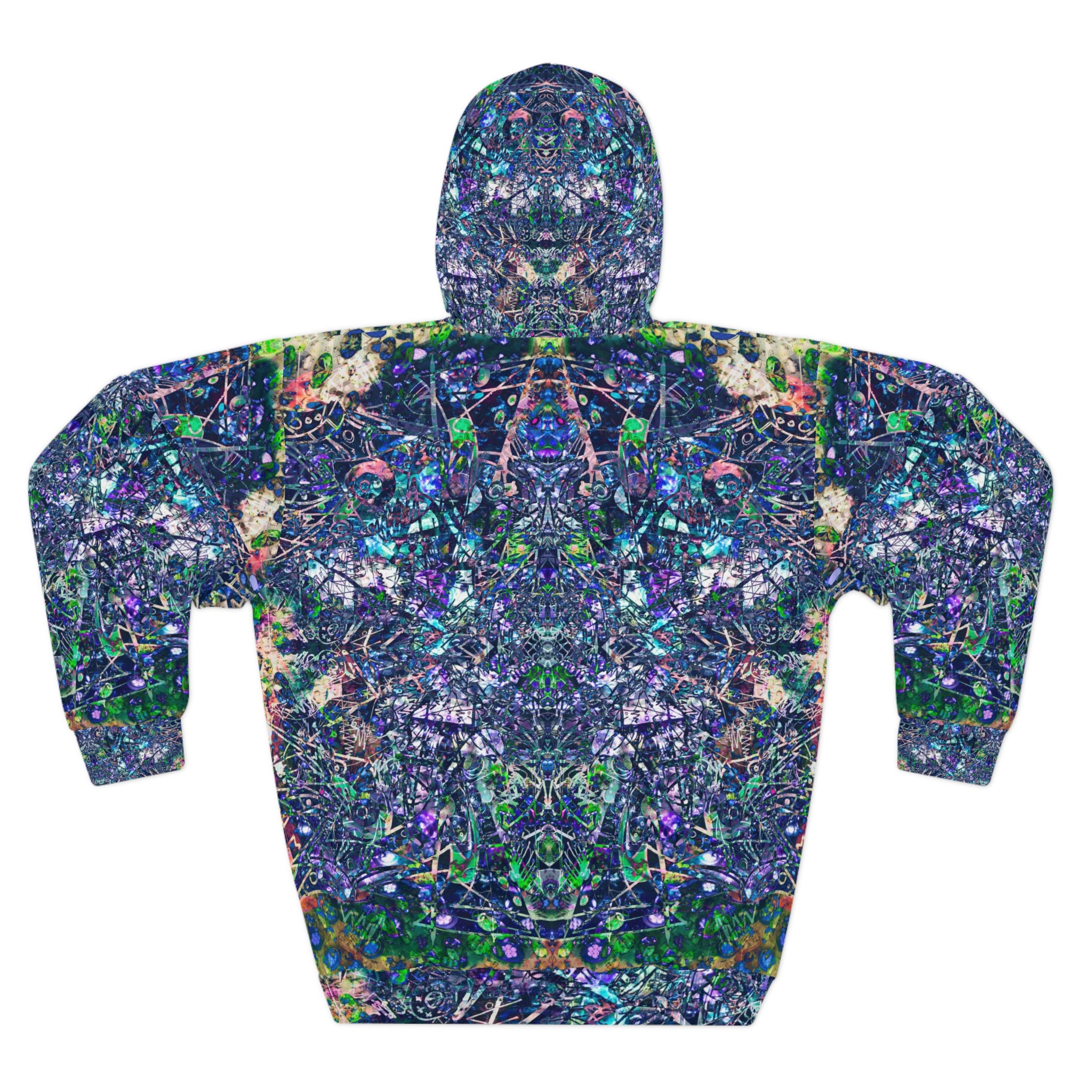 KAWABONGA Hoodie — Abstract Symmetrical All-Over Print