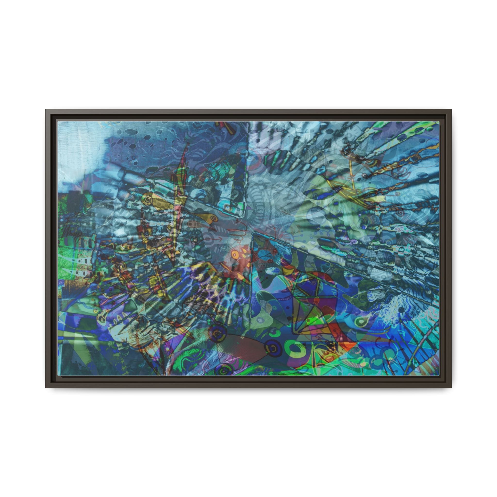 LucindaForevz21 Matte Canvas Framed Art