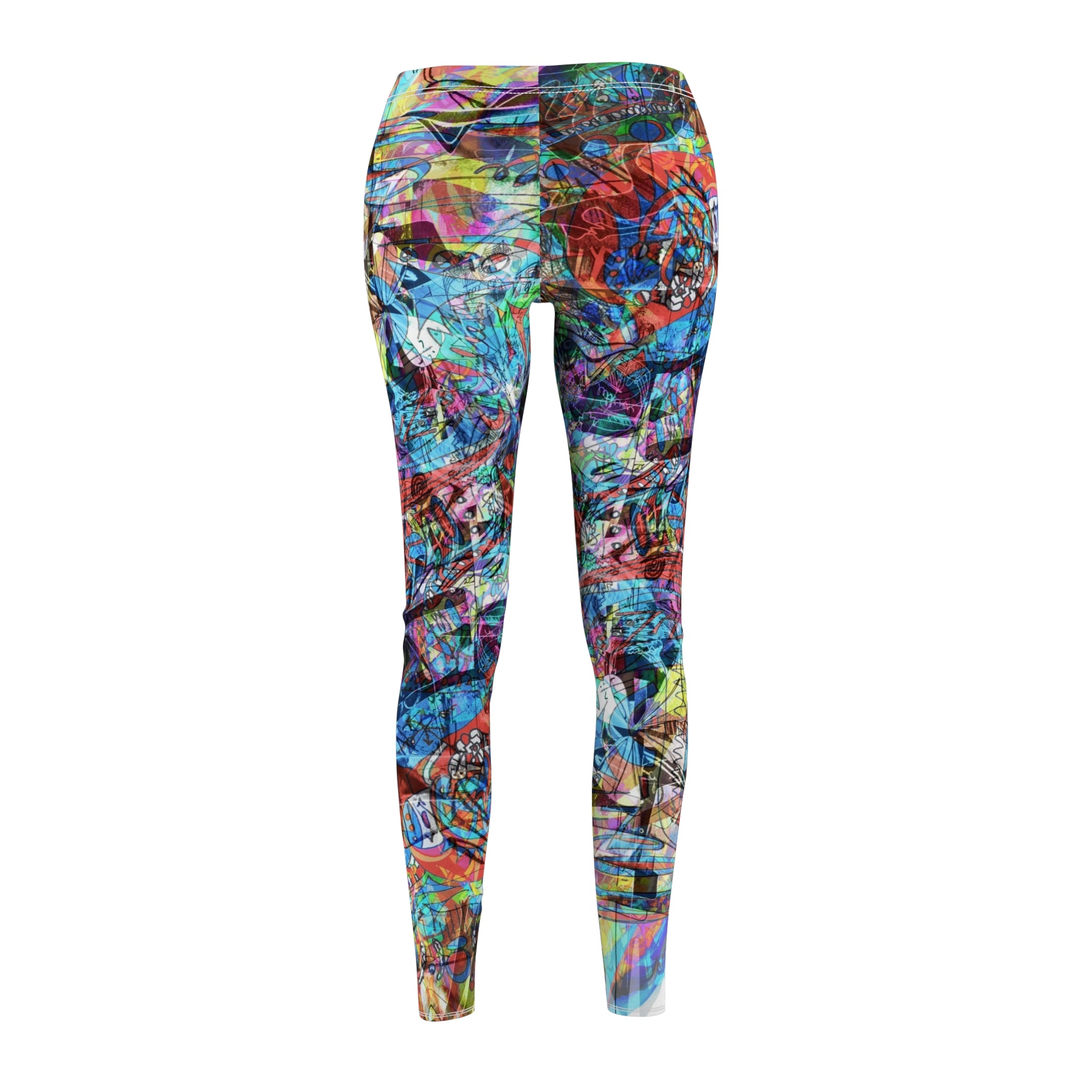 Now You're Stuck 7 Women's Cut & Sew Casual Leggings