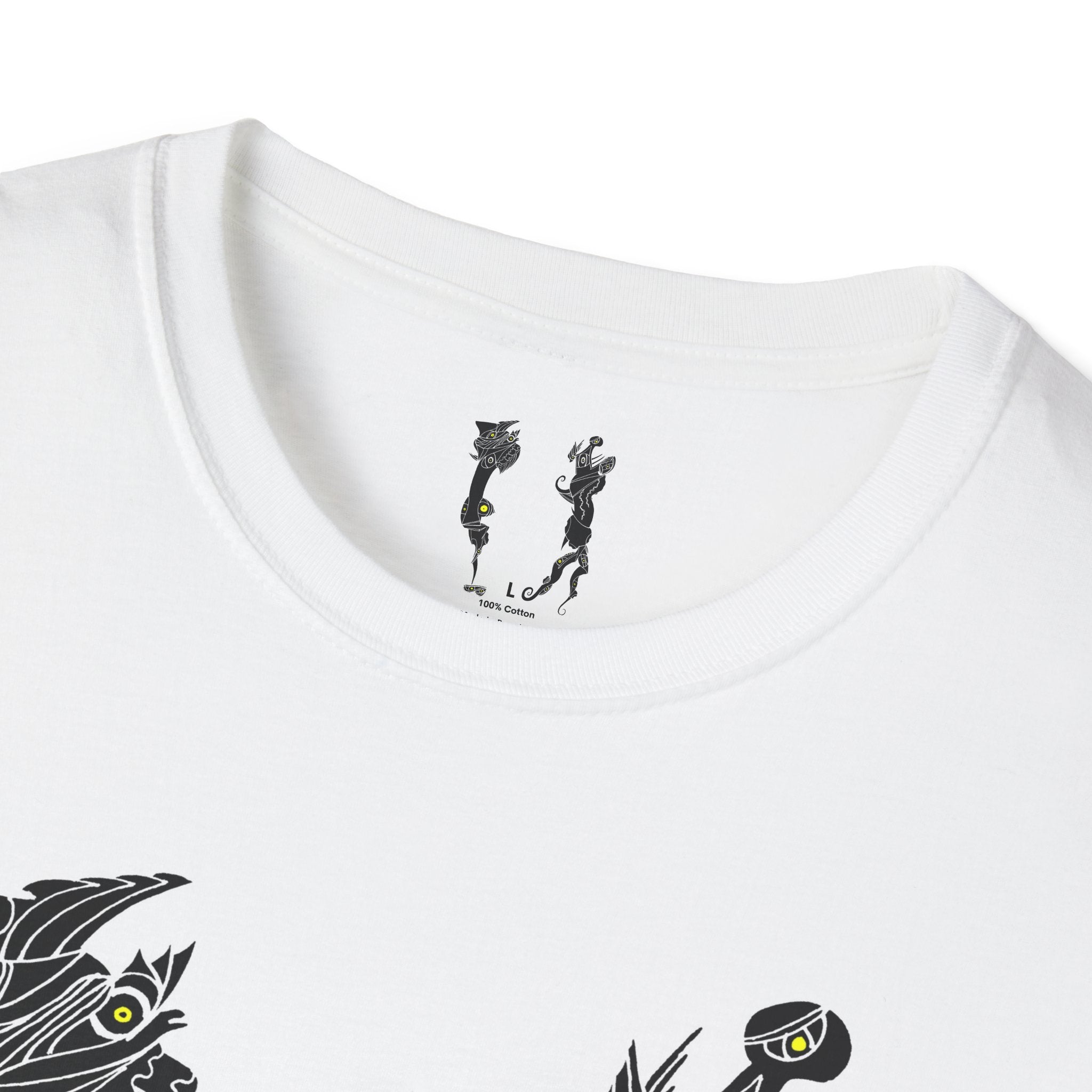 Watching Picasso's Golf Swing T-Shirt — Minimalist Surreal Graphic Tee