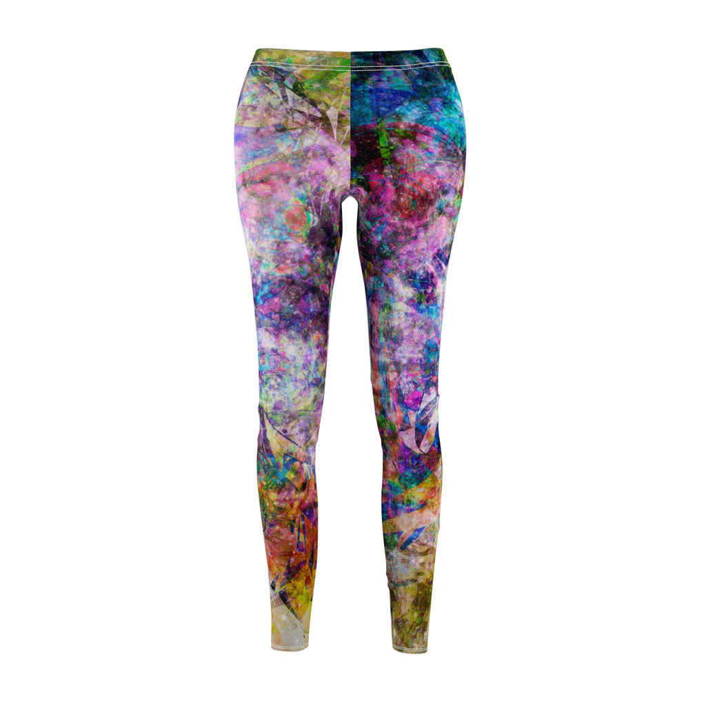 Space Shower 2 Women's Cut & Sew Casual Leggings