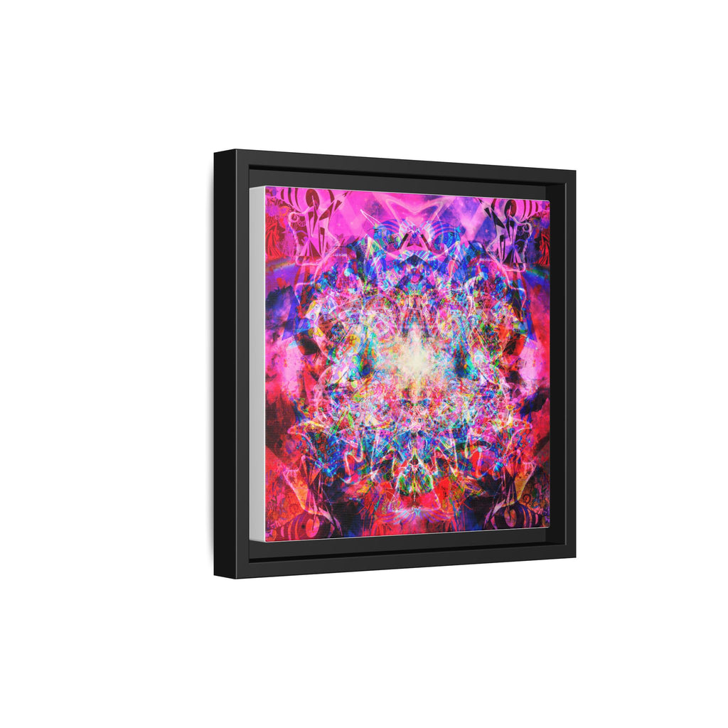 Arashaya Framed Canvas — Vibrant Psychedelic Wall Art