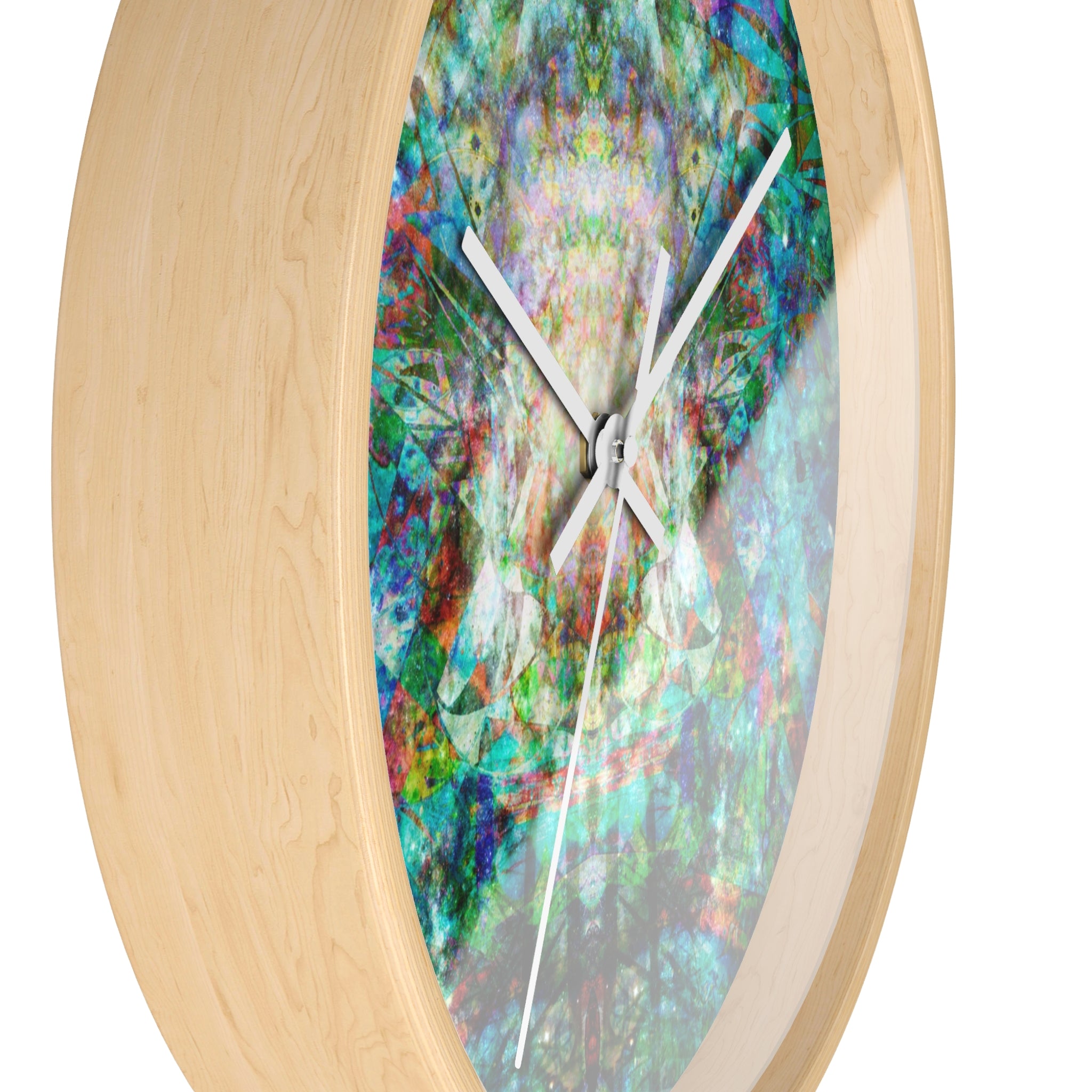 Face Glue Galaxy Hyperdimensional Pin Ball Wall Clock