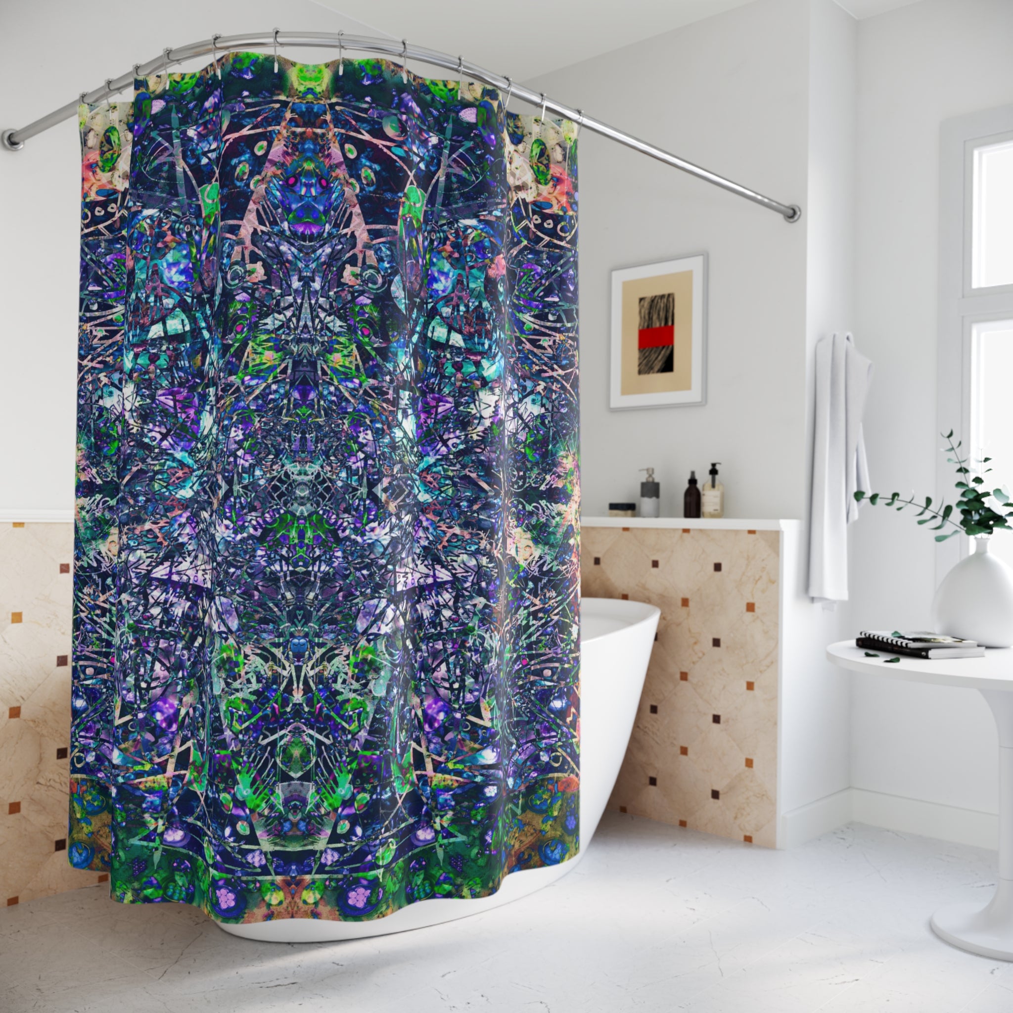KAWABONGA Shower Curtain