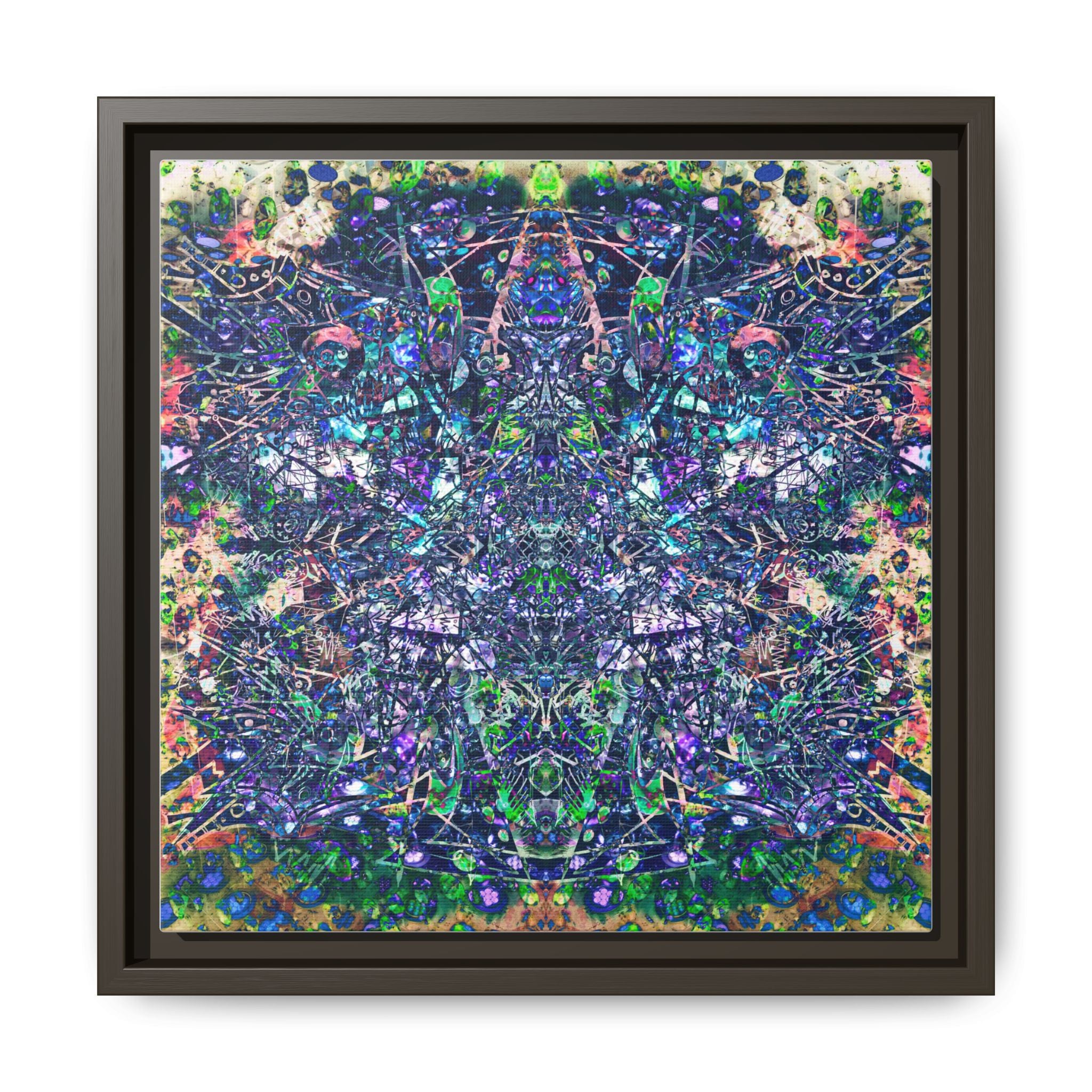 KAWABONGA Matte Canvas, Framed (Multi-color)