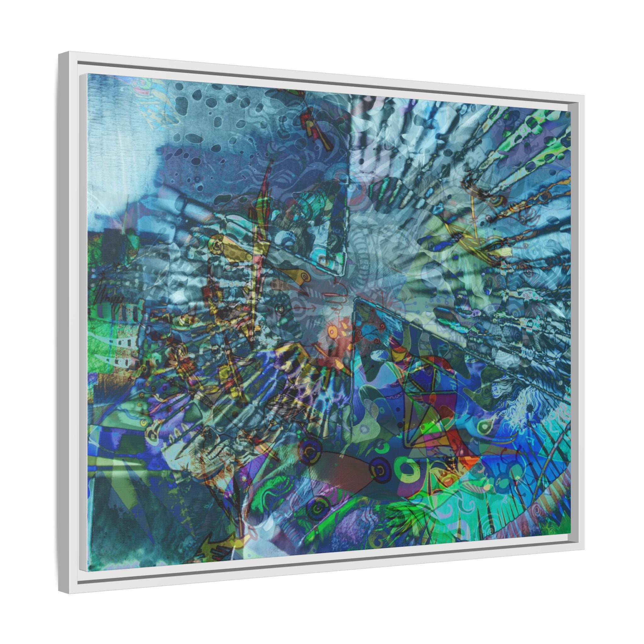 LucindaForevz21 Matte Canvas Framed Art