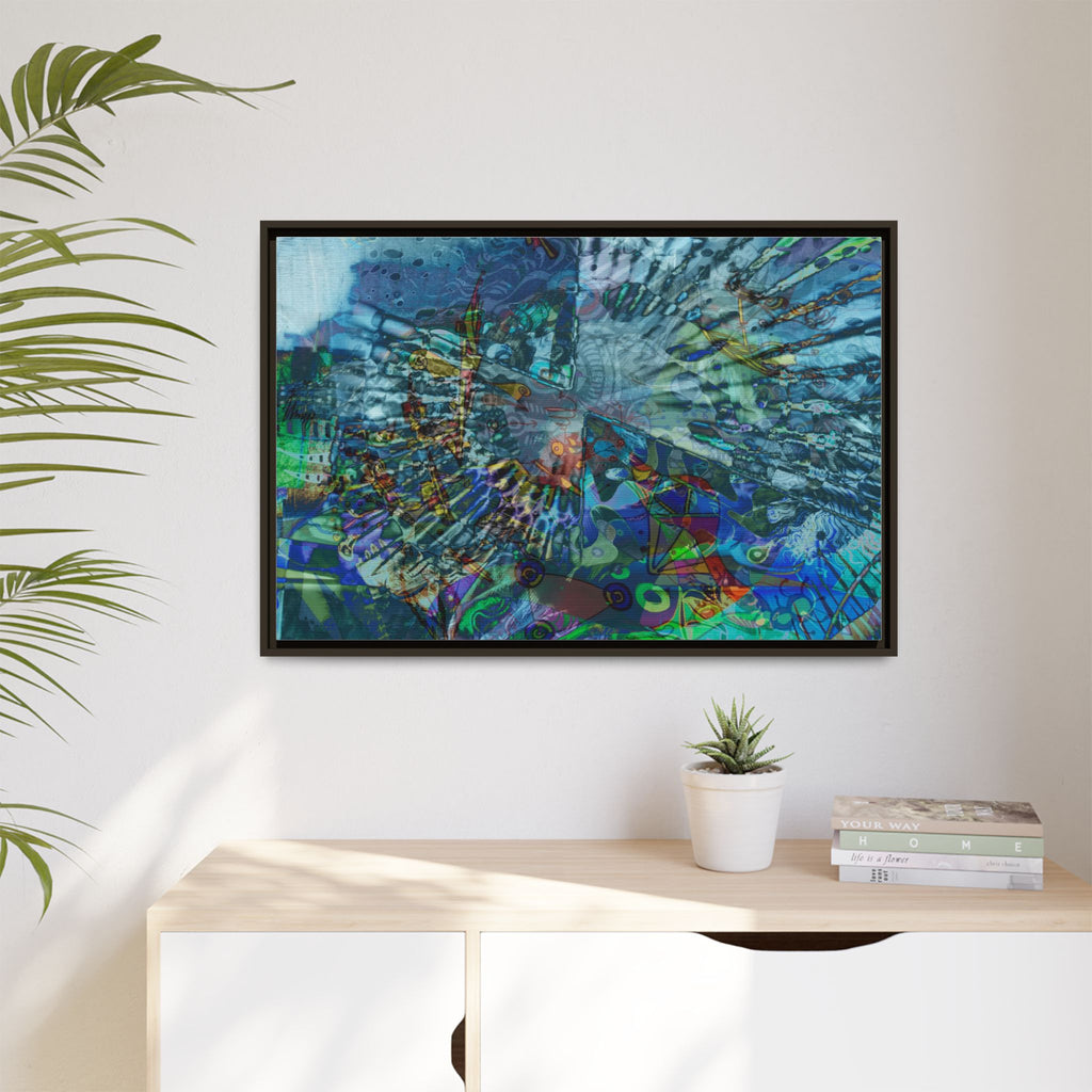 LucindaForevz21 Matte Canvas Framed Art