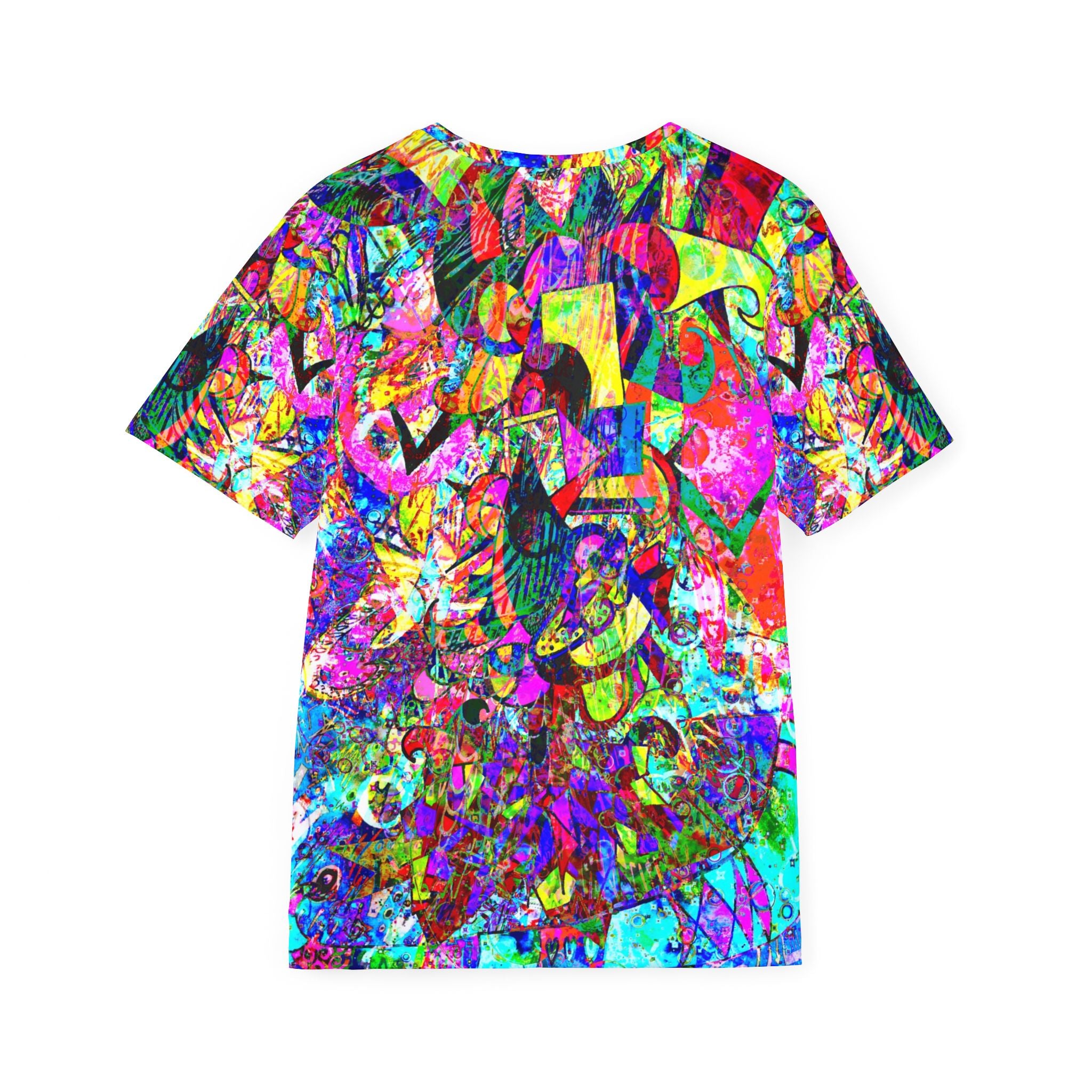 Love Monster - Psychedelic Abstract All-Over Print Men's Sports Jersey