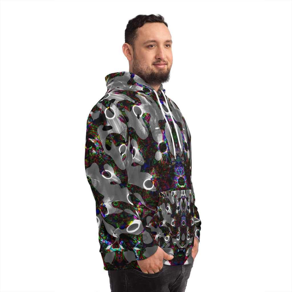 Neon Supernova 5 Hoodie - All-Over Print Fashion Pullover