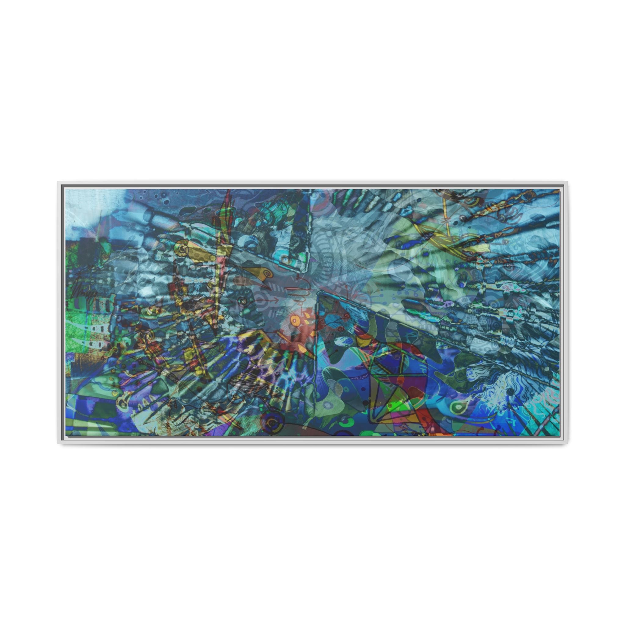 LucindaForevz21 Matte Canvas Framed Art