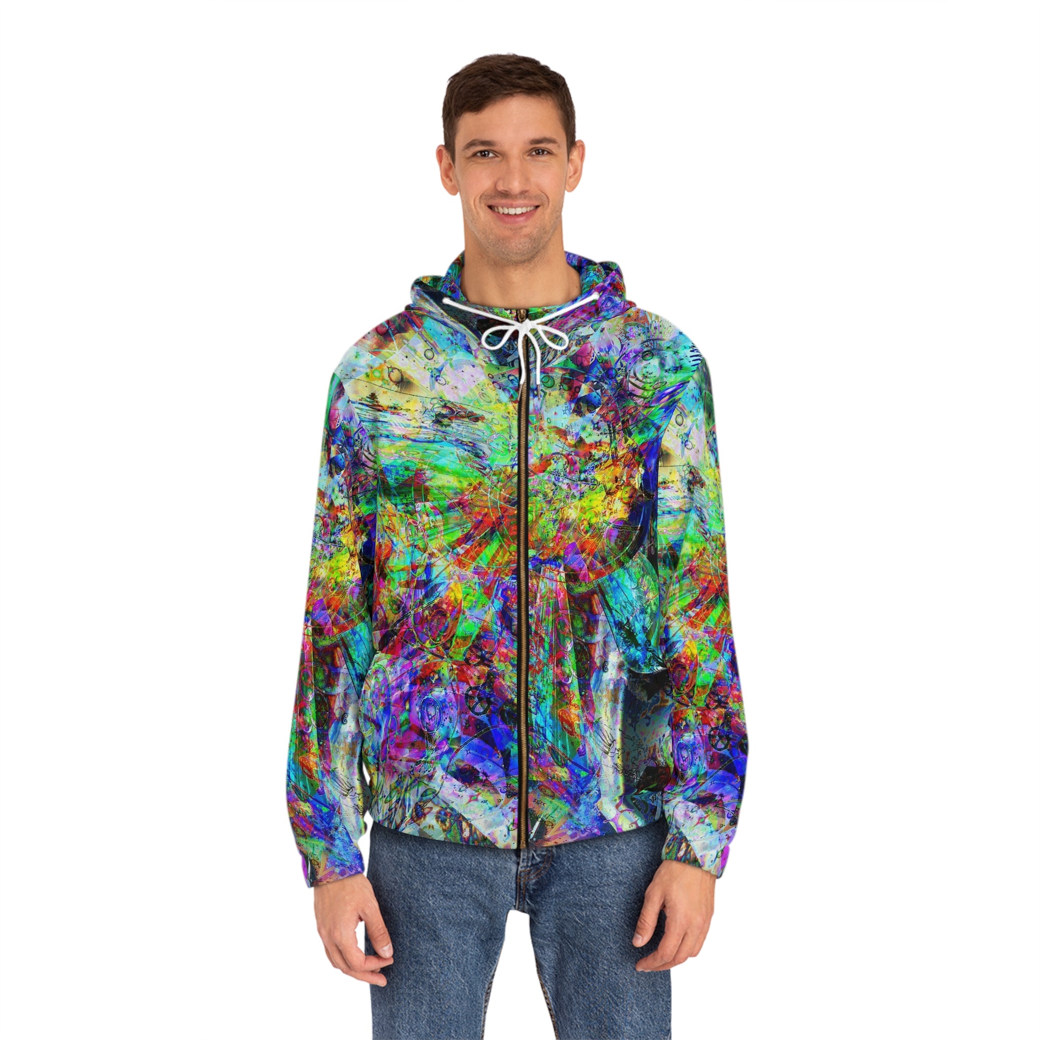 Barfing Beautifully Full-Zip Hoodie