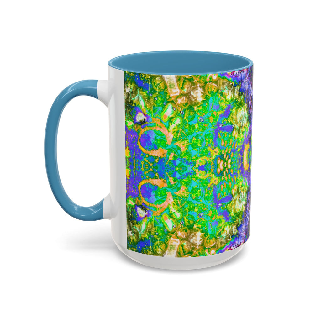 Intergalactic Infinity Coffee Mug — Colorful Psychedelic Art 11/15oz