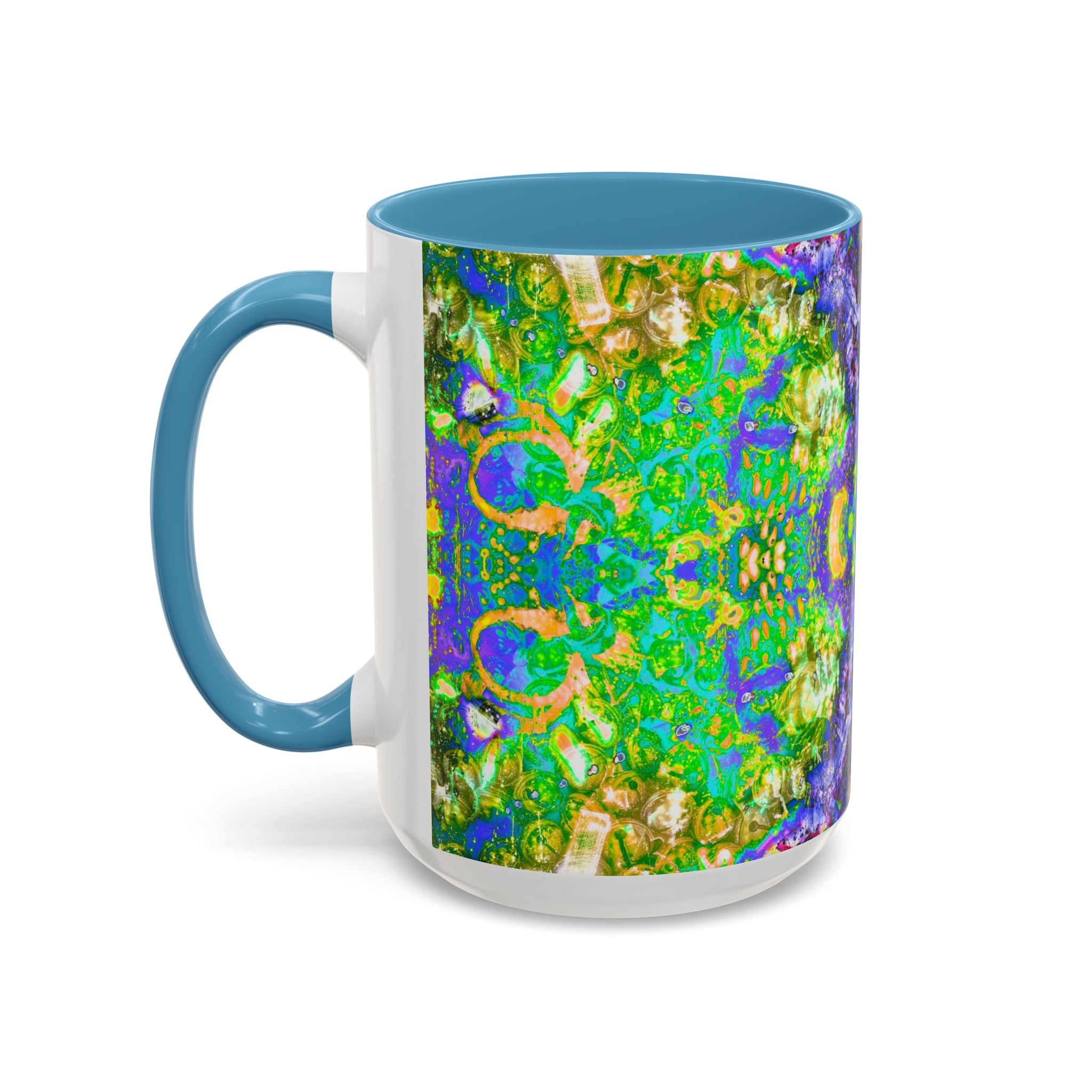 Intergalactic Infinity Coffee Mug — Colorful Psychedelic Art 11/15oz
