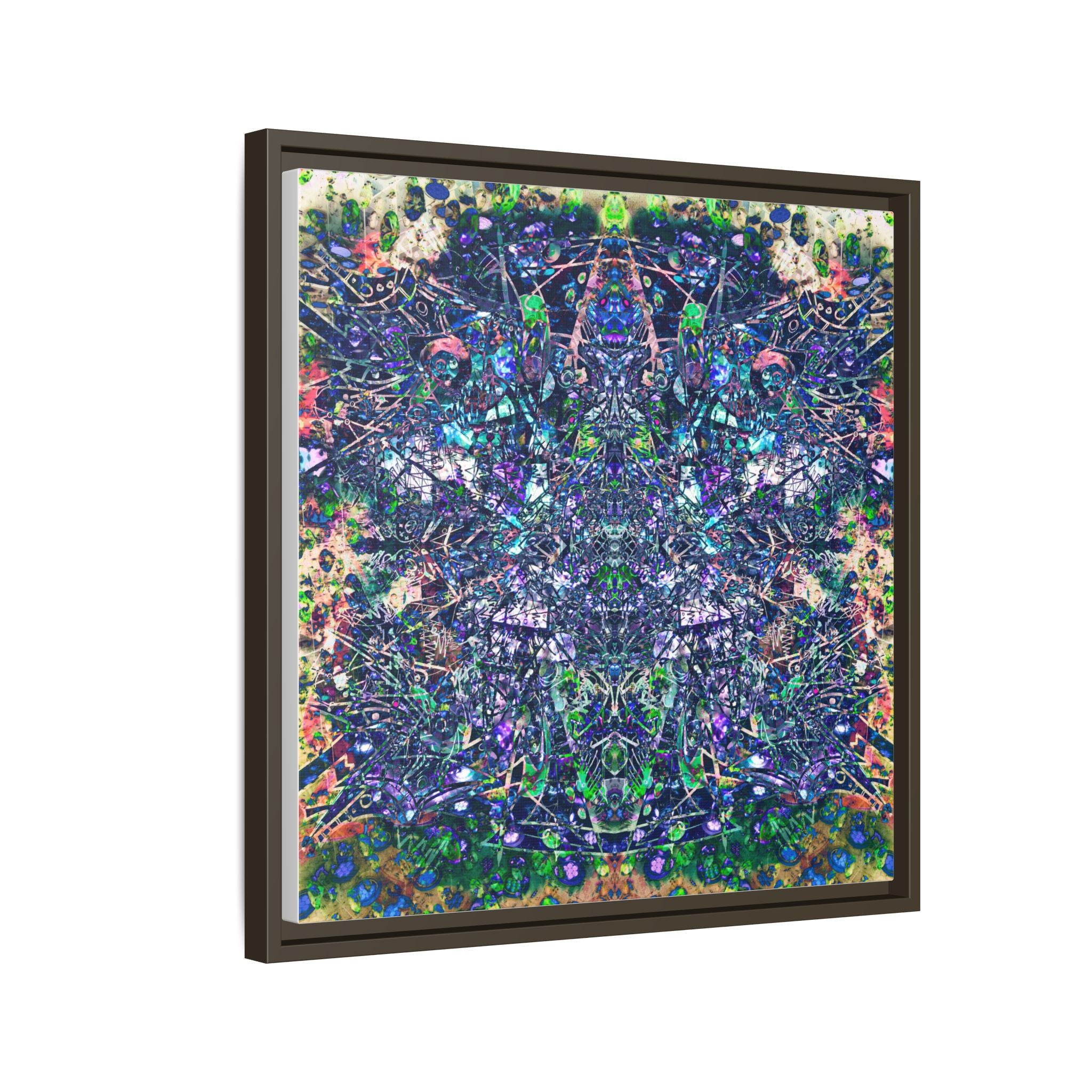 KAWABONGA Matte Canvas, Framed (Multi-color)