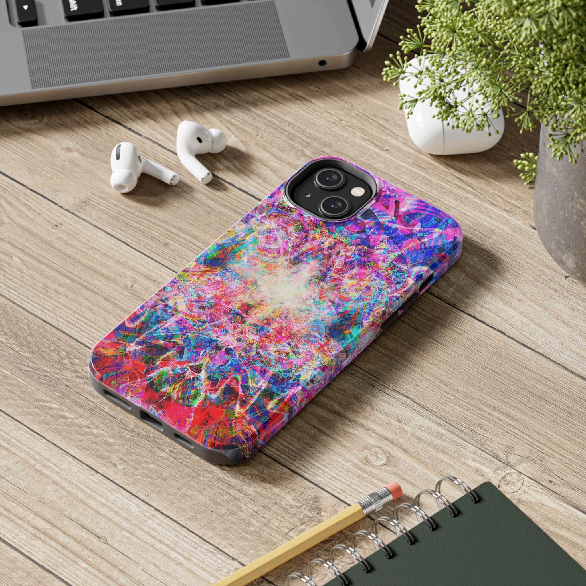 Arashaya Phone Case – Colorful Abstract Protective Cover