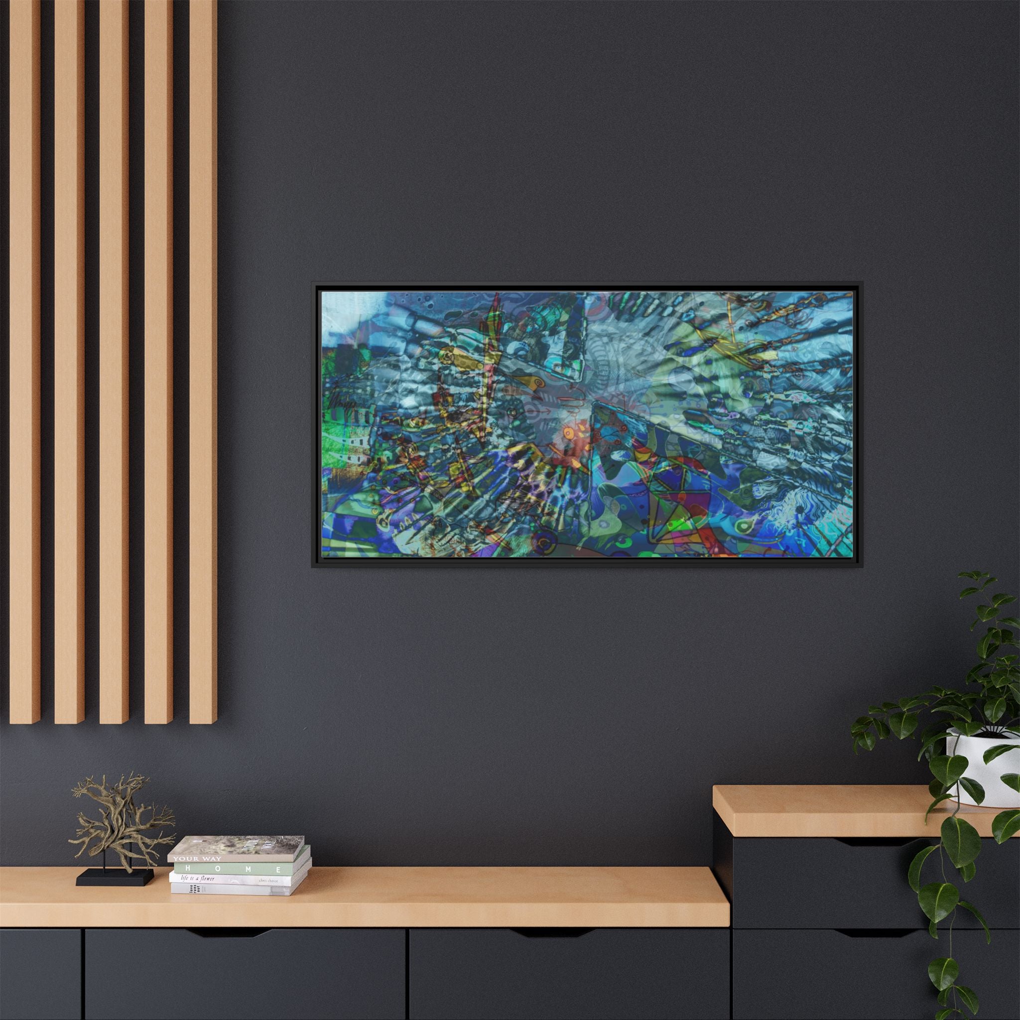 LucindaForevz21 Matte Canvas Framed Art