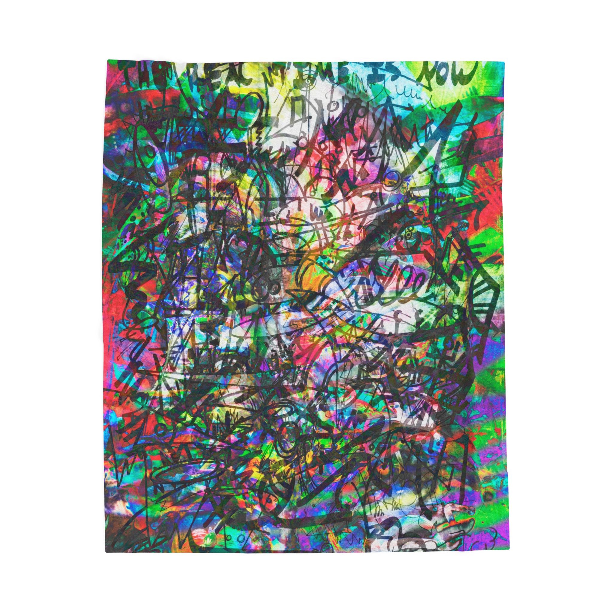 The Real Time Is Now 2022 Plush Blanket