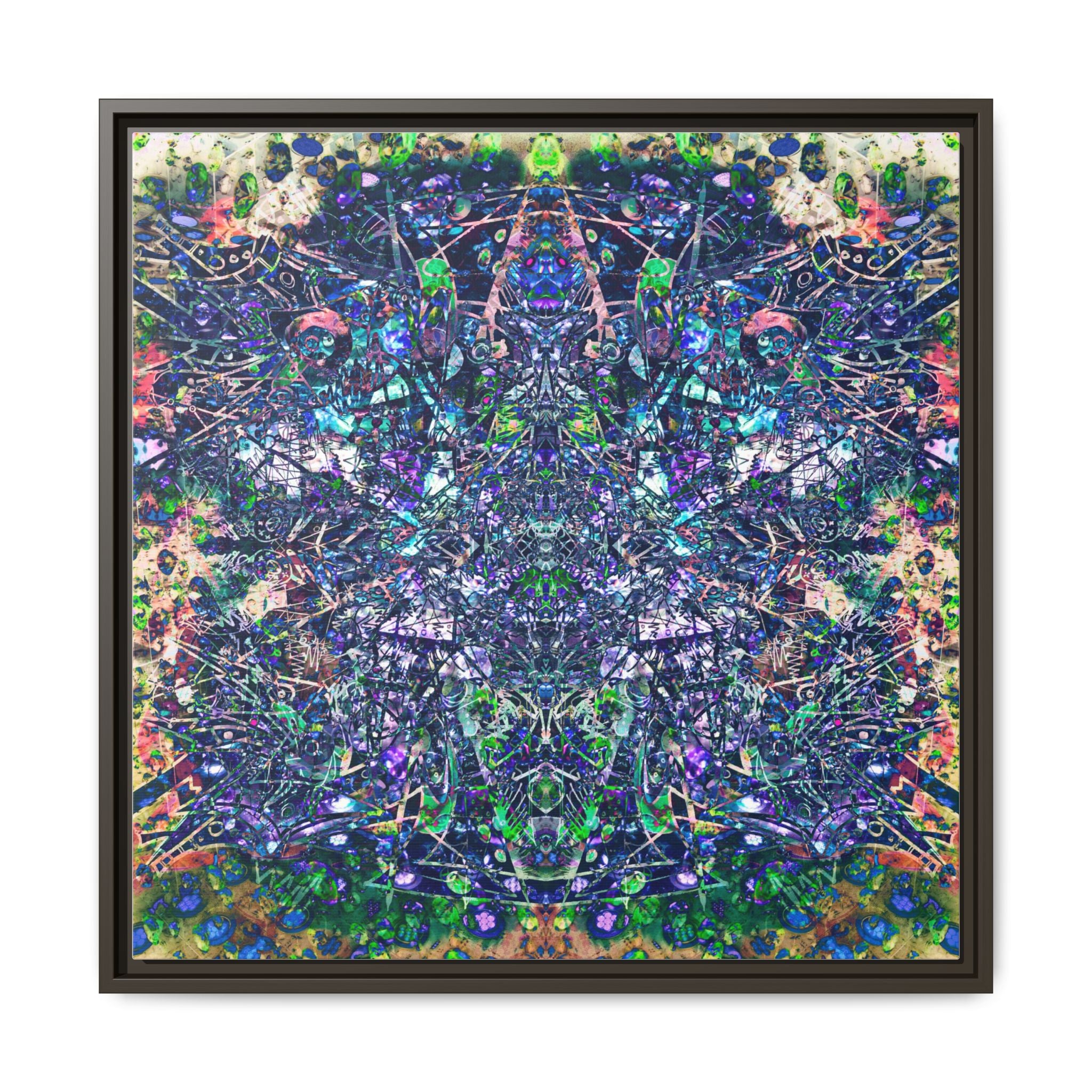 KAWABONGA Matte Canvas, Framed (Multi-color)