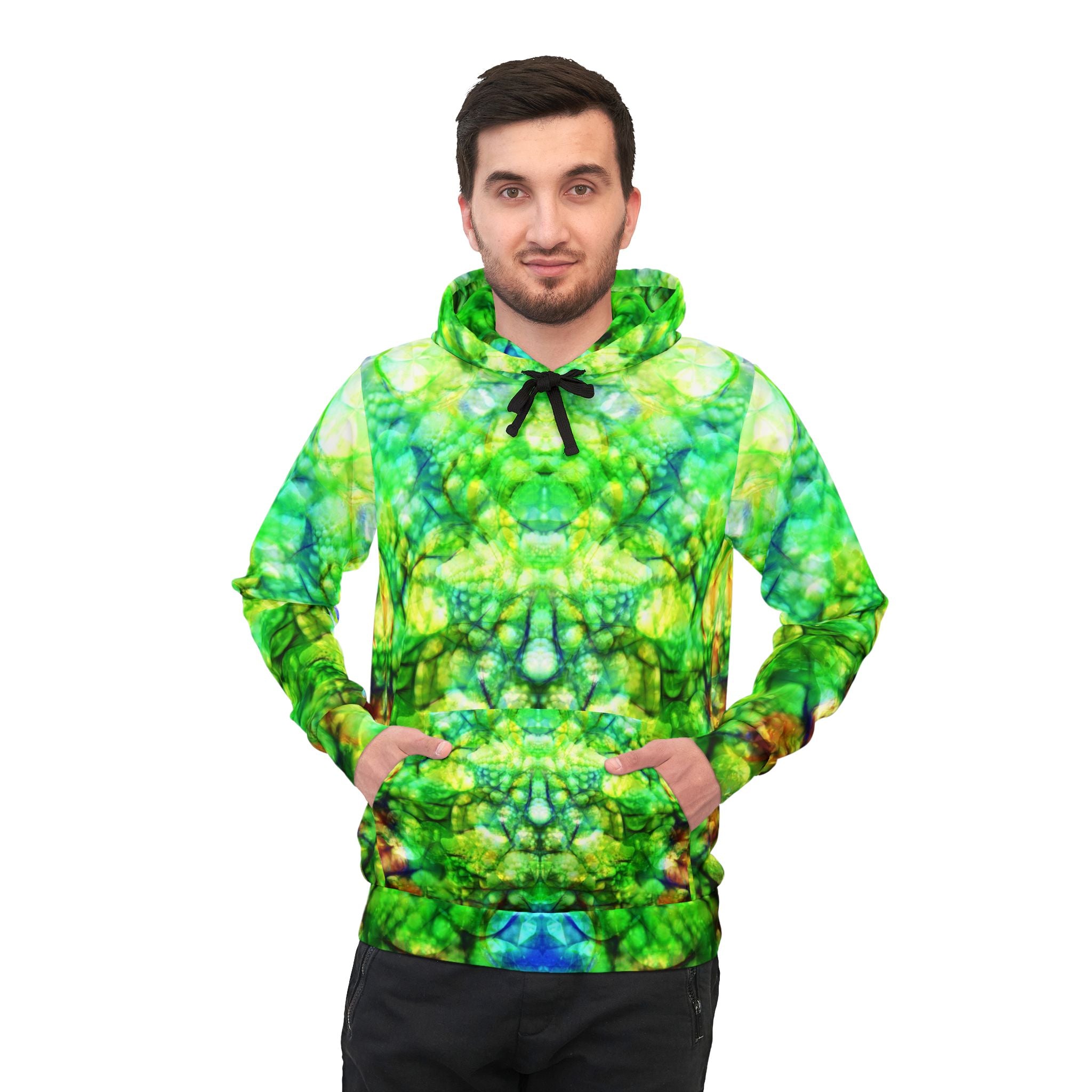 BASS IMMORTAL 30 Psychedelic All-Over Print Hoodie