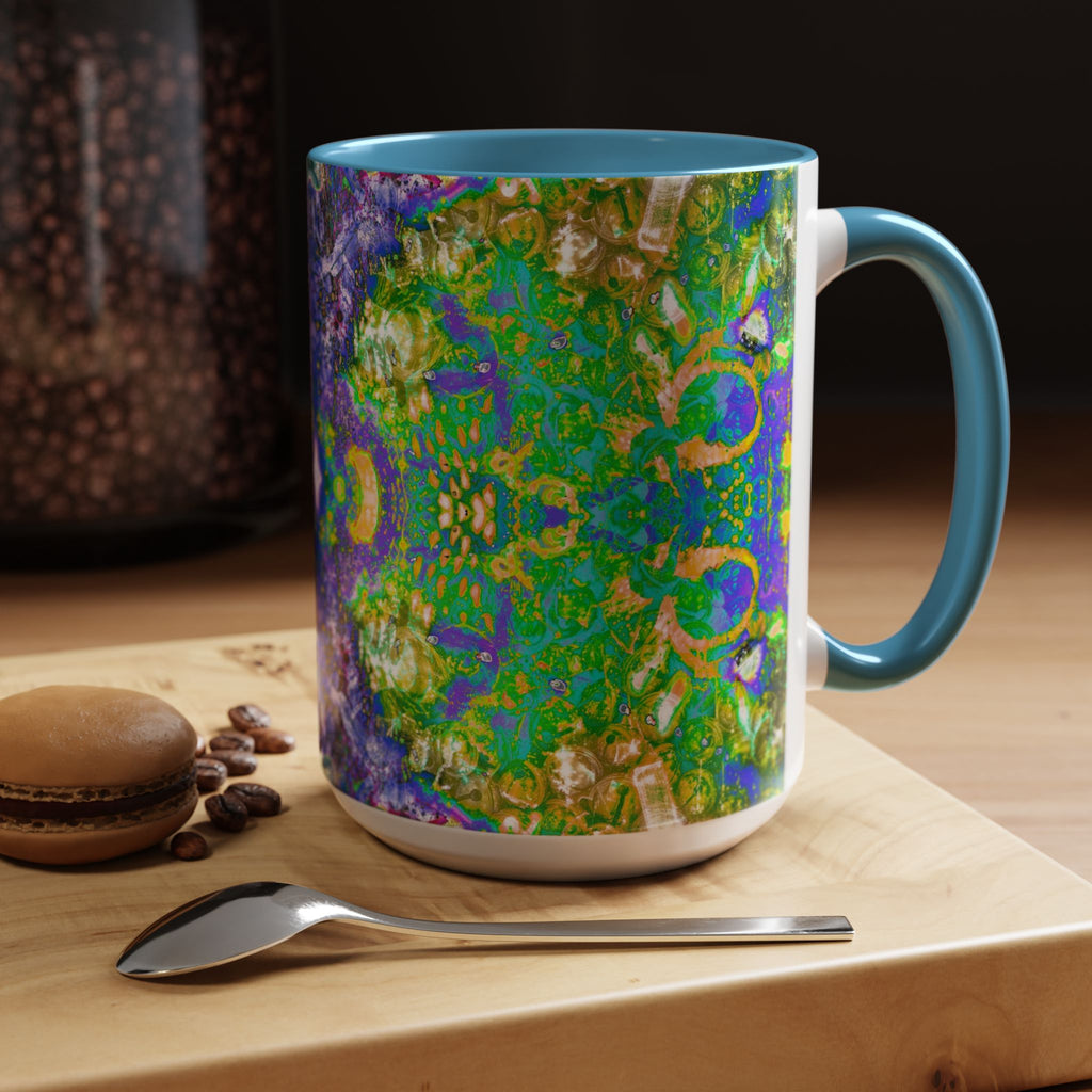 Intergalactic Infinity Coffee Mug — Colorful Psychedelic Art 11/15oz