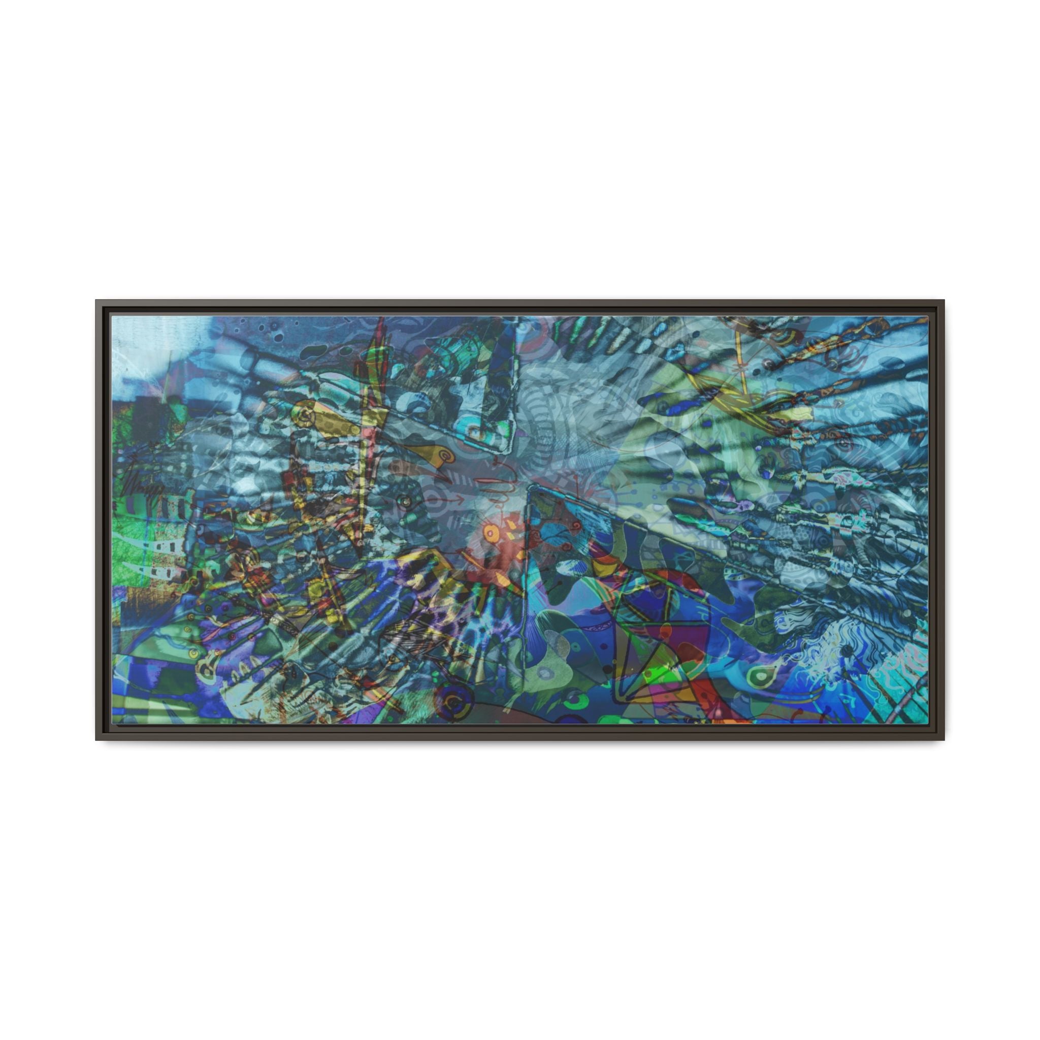 LucindaForevz21 Matte Canvas Framed Art