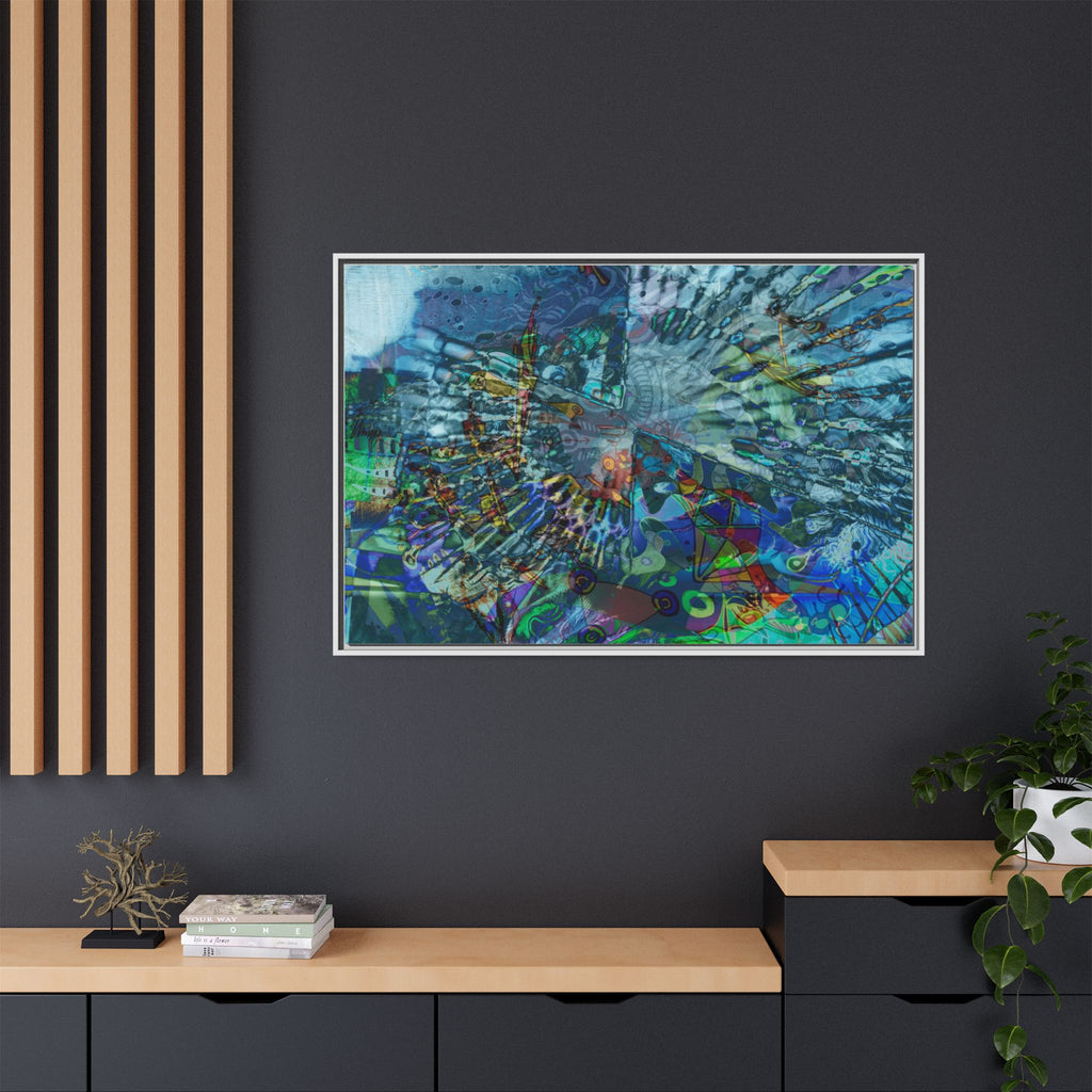 LucindaForevz21 Matte Canvas Framed Art