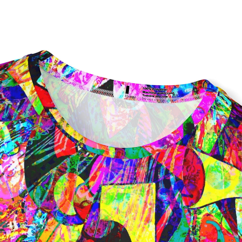 Love Monster - Psychedelic Abstract All-Over Print Men's Sports Jersey