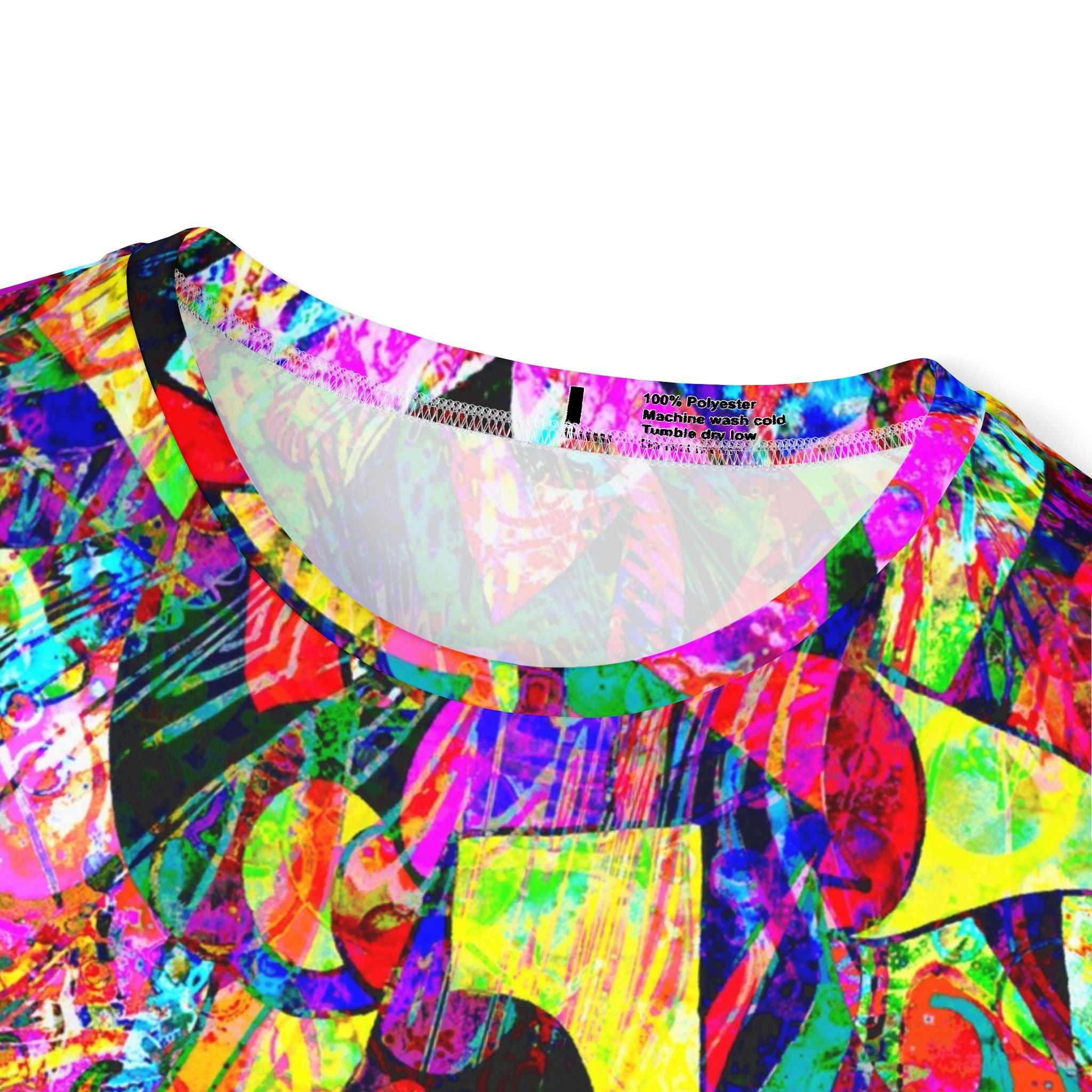 Love Monster - Psychedelic Abstract All-Over Print Men's Sports Jersey