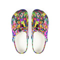 Love Monster - Colorful Abstract EVA Foam Clogs — Vibrant All-Over Print Comfort Shoes