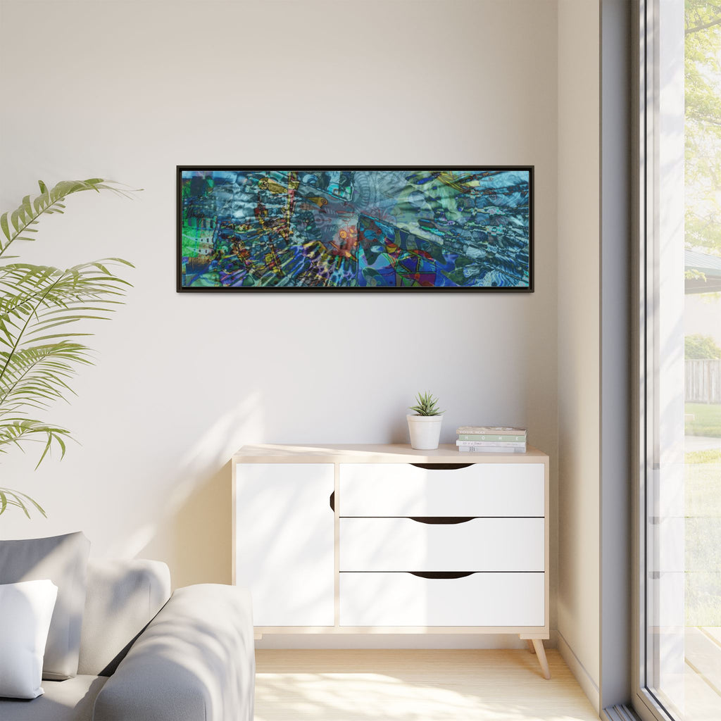 LucindaForevz21 Matte Canvas Framed Art