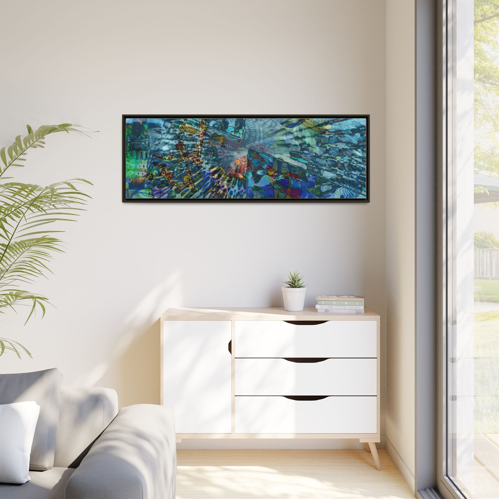 LucindaForevz21 Matte Canvas Framed Art