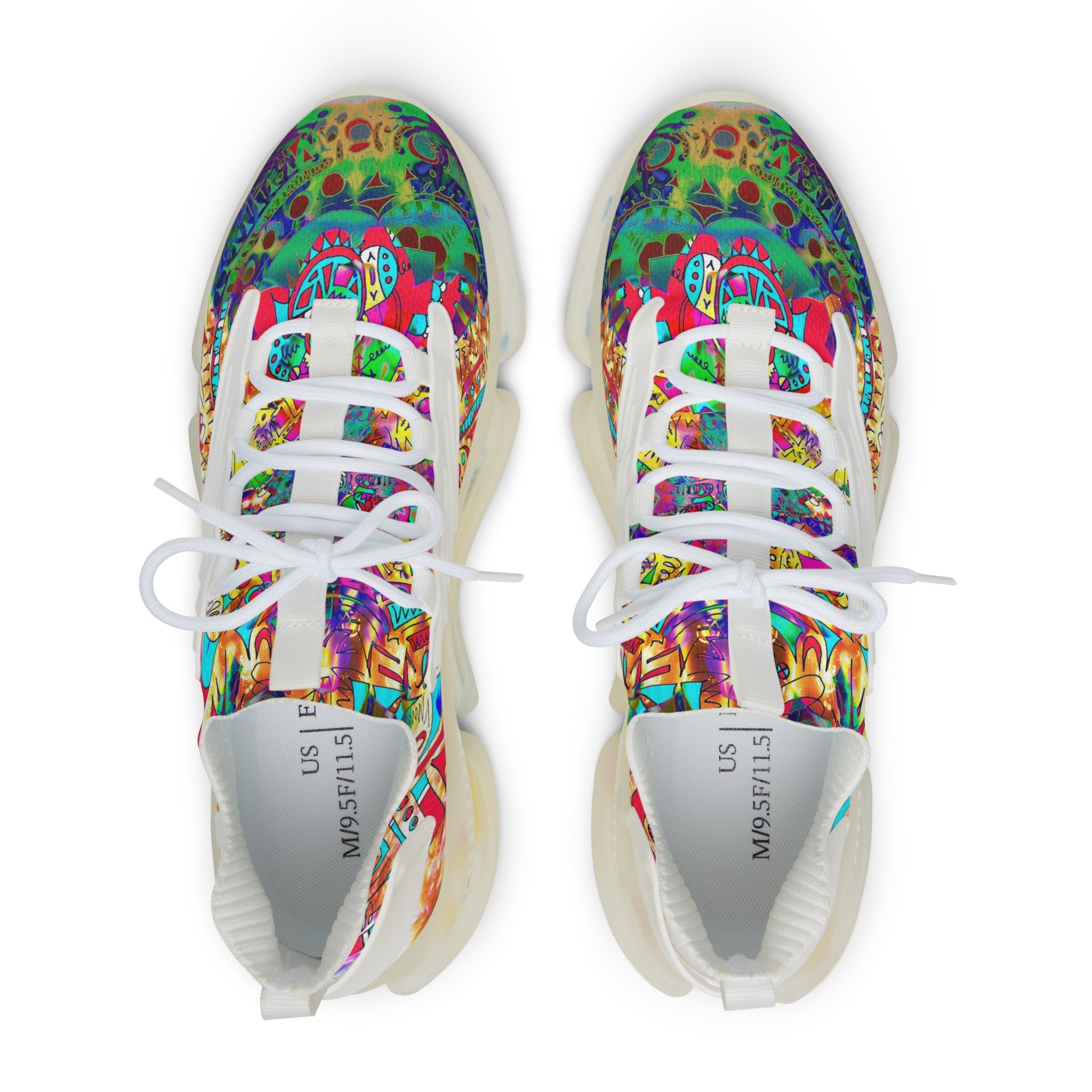 Alien Darkness 8 Men's Mesh Sneakers