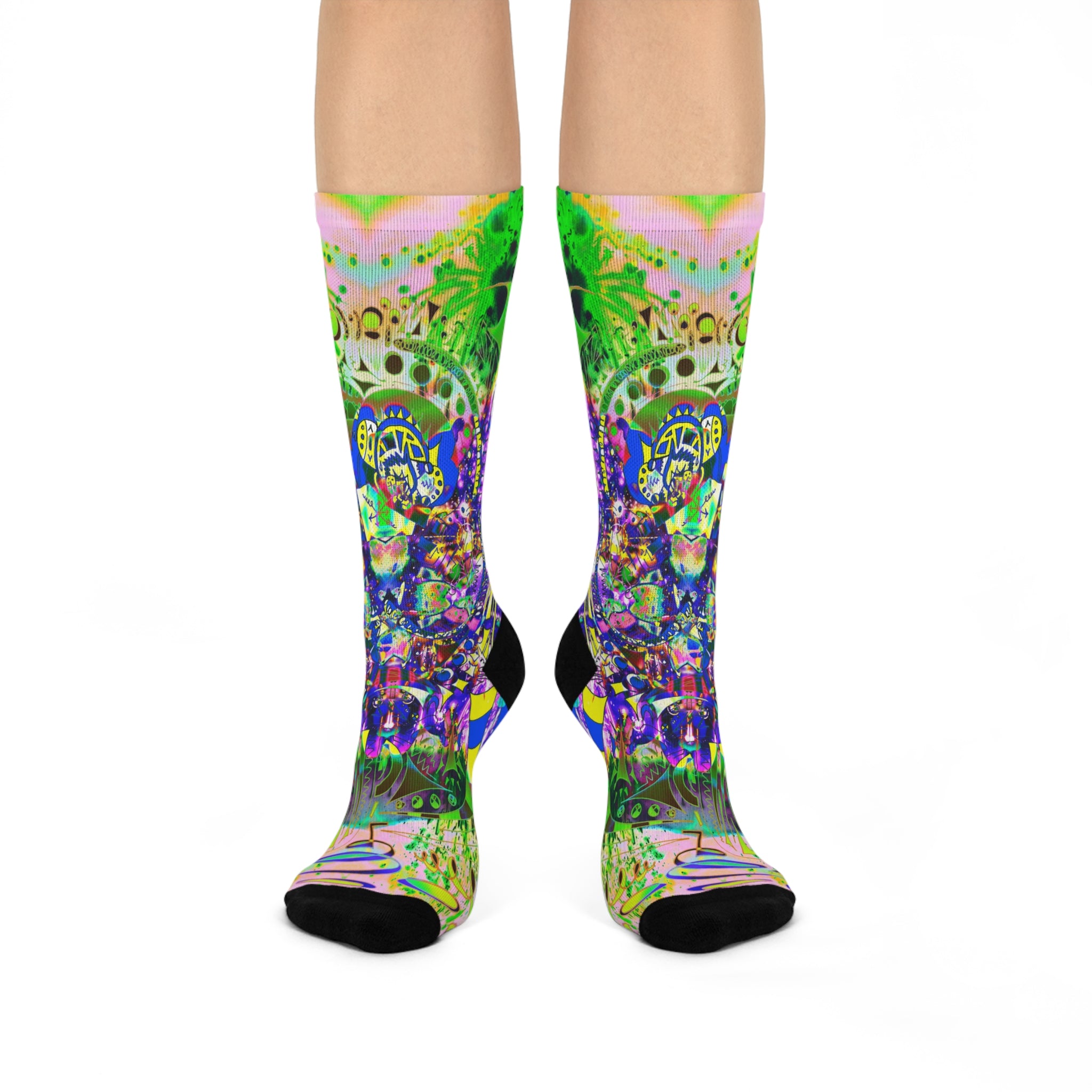 Alien Darkness 9 Cushioned Crew Socks