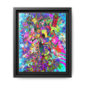 Love Monster Matte Canvas, Framed (Multi-color)