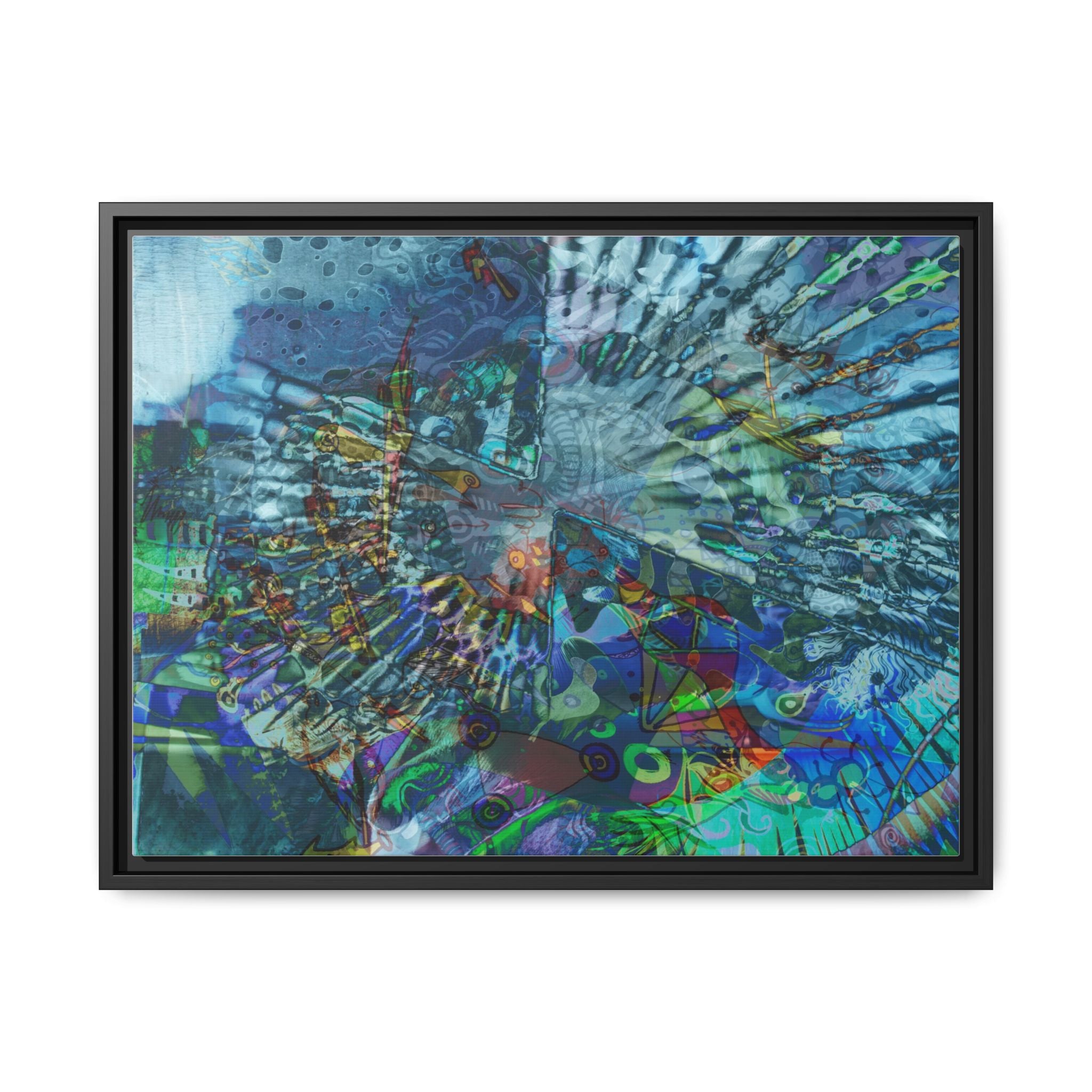 LucindaForevz21 Matte Canvas Framed Art