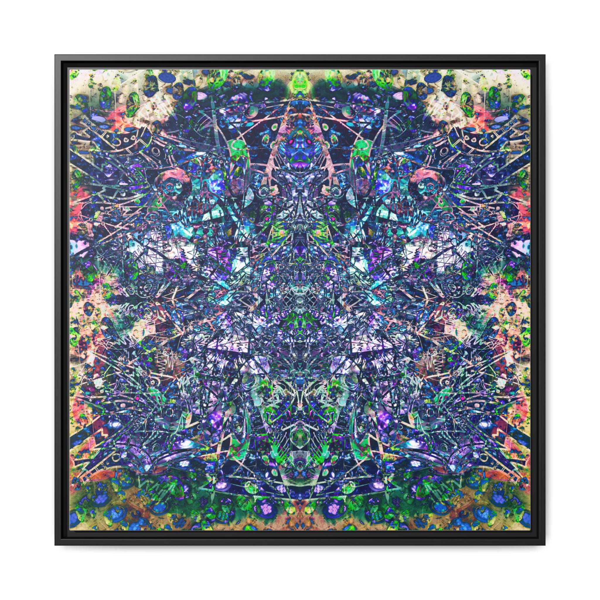 KAWABONGA Matte Canvas, Framed (Multi-color)