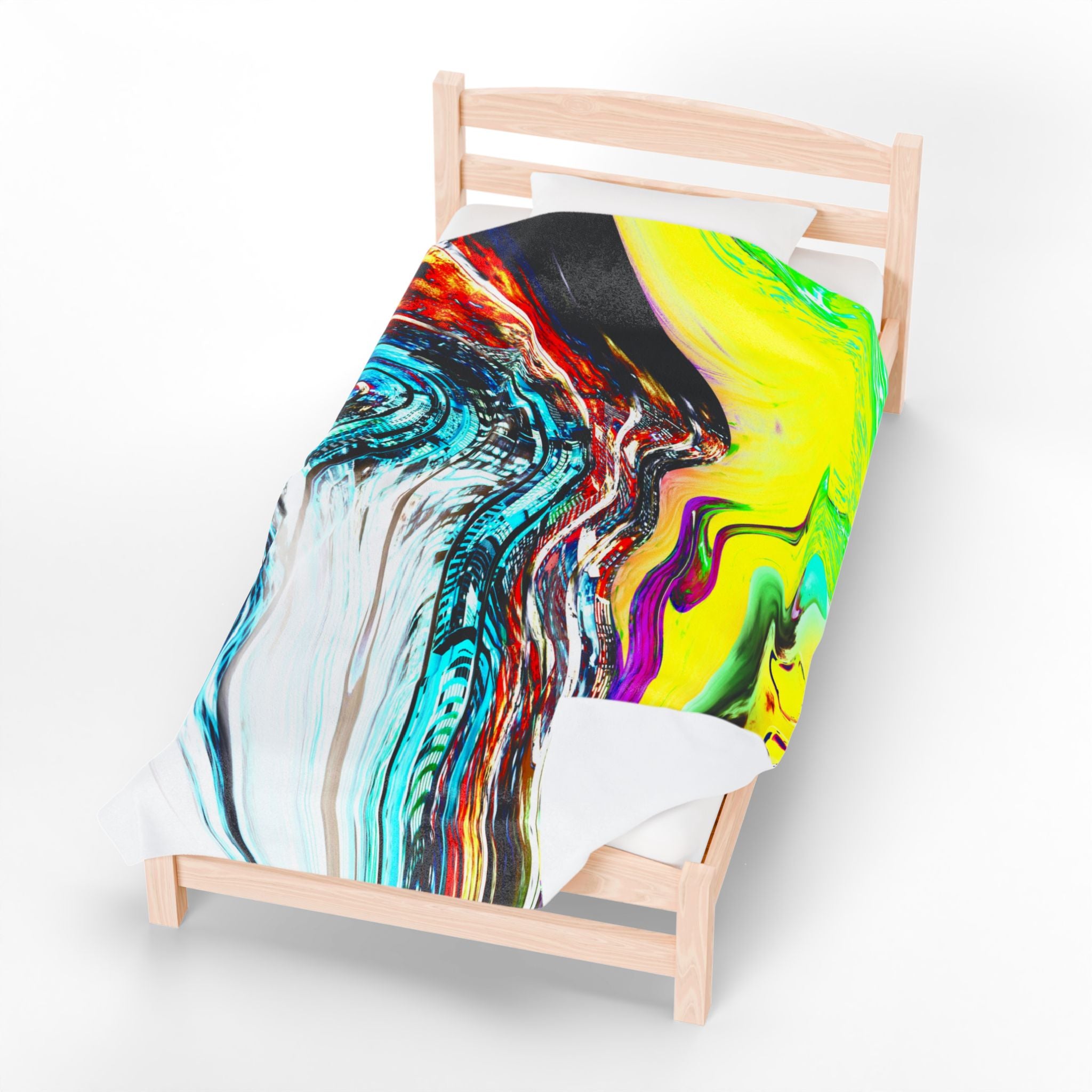 Slip And Slide Plush Blanket